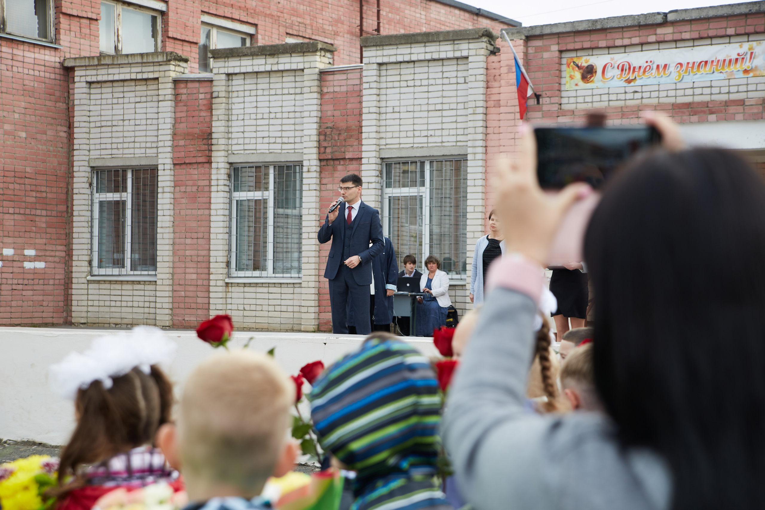 1 сентября в шк № 29. Школьный и семейный фотограф в Йошкар-Оле Татьяна Баркалова