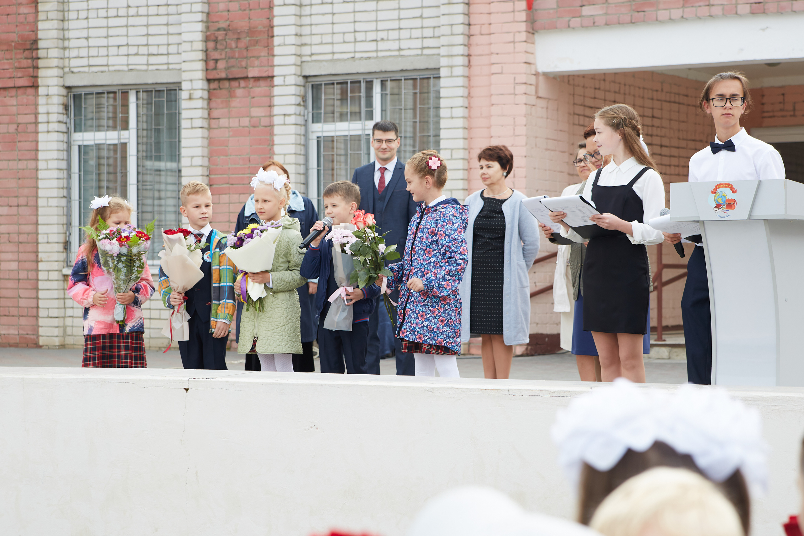 1 сентября в шк № 29. Школьный и семейный фотограф в Йошкар-Оле Татьяна Баркалова