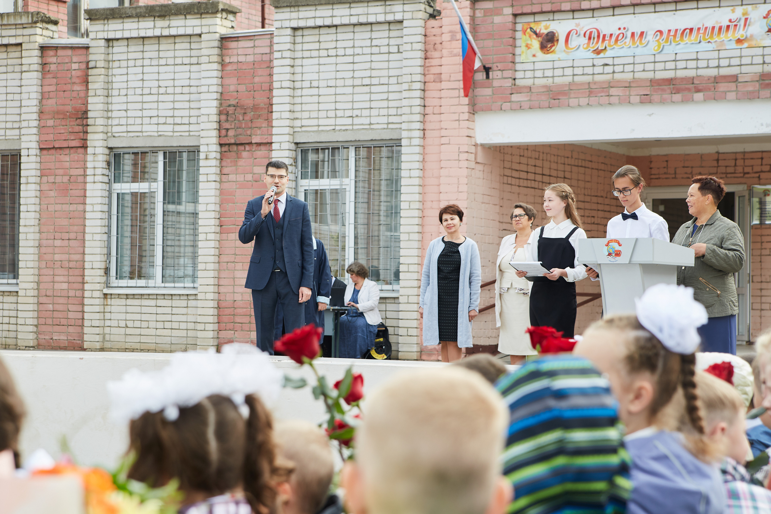 1 сентября в шк № 29. Школьный и семейный фотограф в Йошкар-Оле Татьяна Баркалова