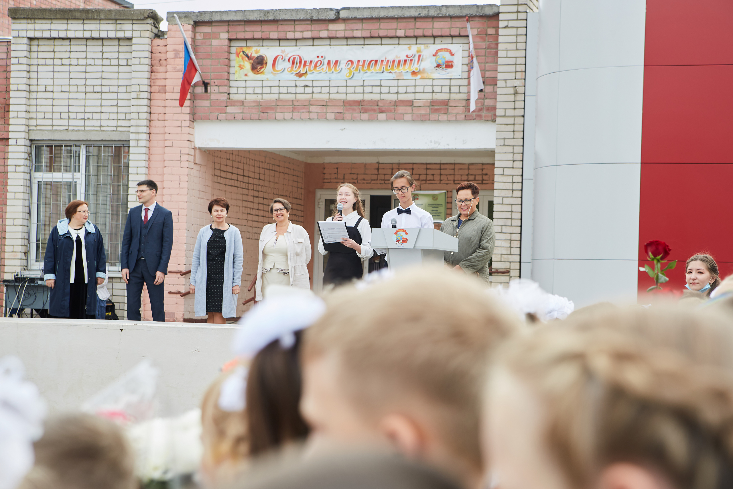 1 сентября в шк № 29. Школьный и семейный фотограф в Йошкар-Оле Татьяна Баркалова