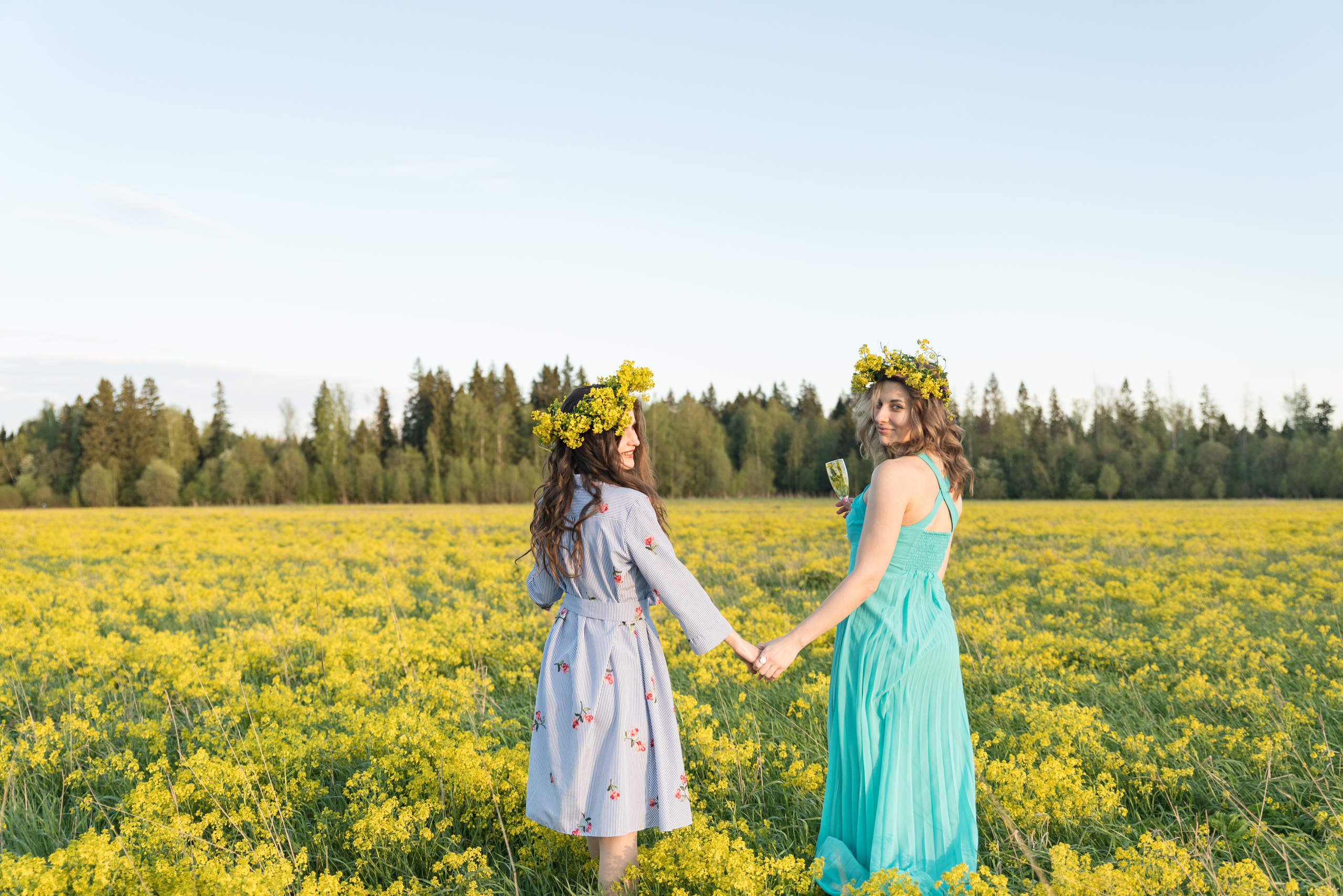 Жёлтое поле, жёлтое настроение