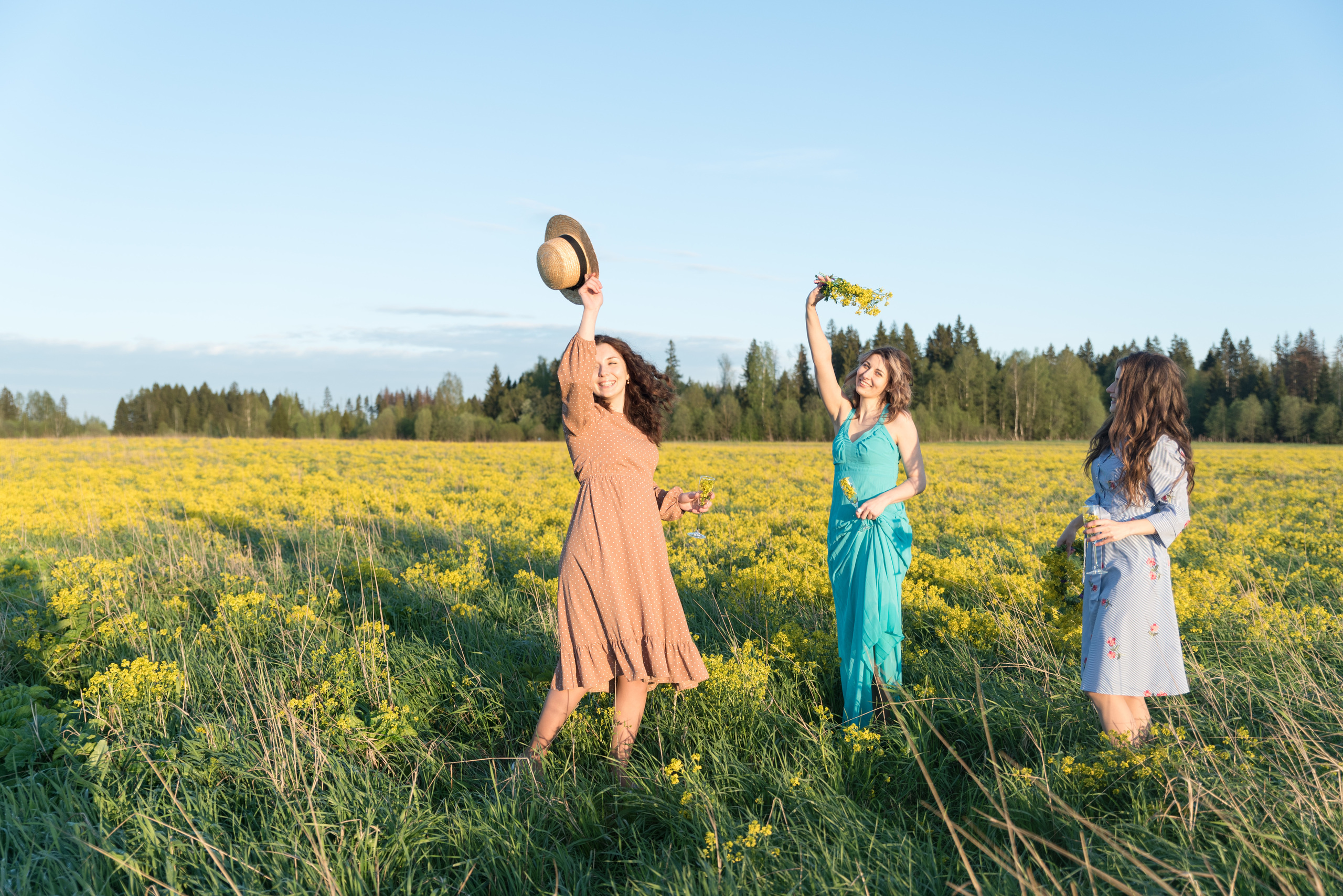 Жёлтое поле, жёлтое настроение