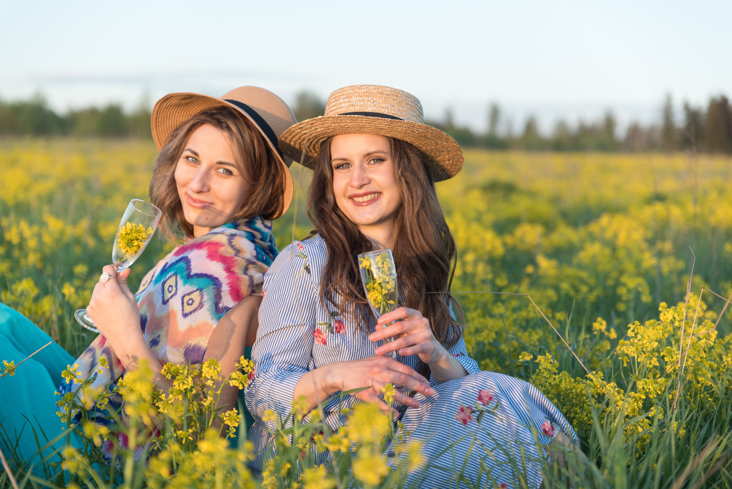 Жёлтое поле, жёлтое настроение