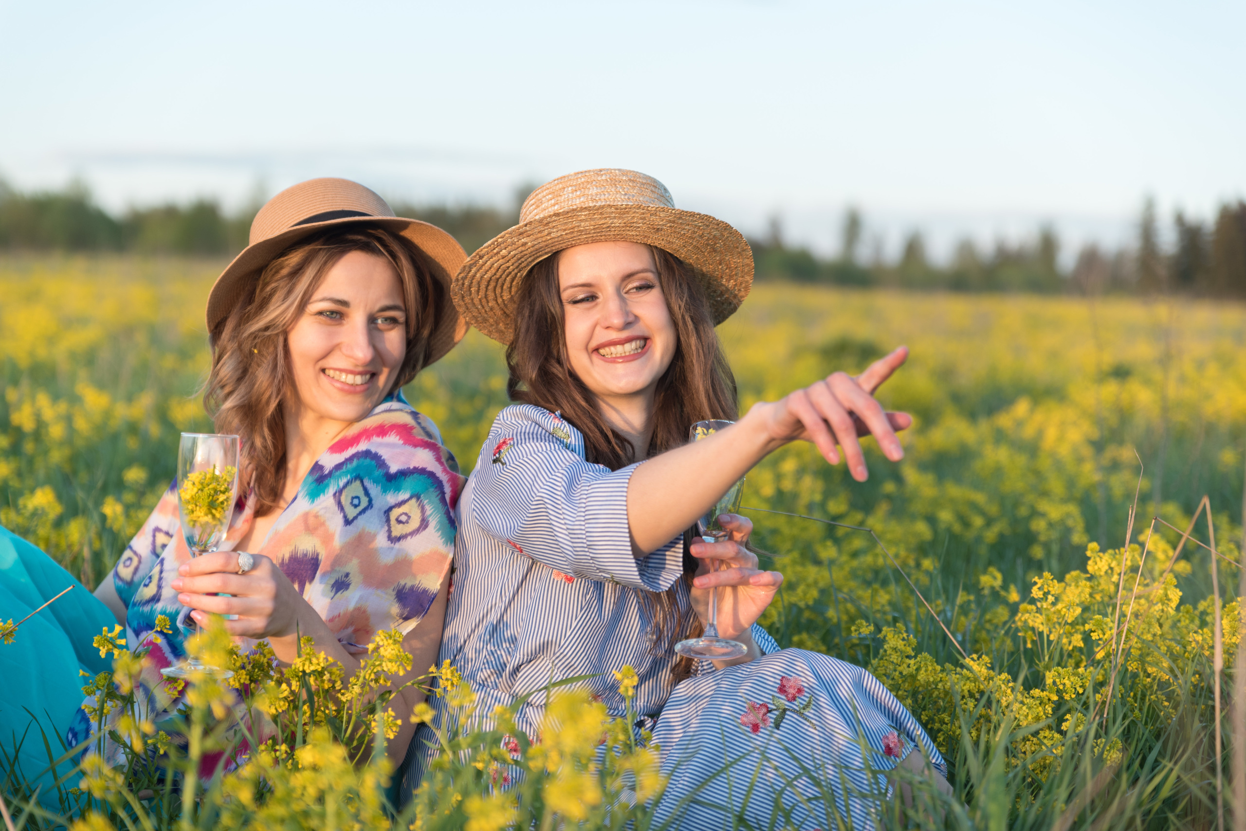 Жёлтое поле, жёлтое настроение