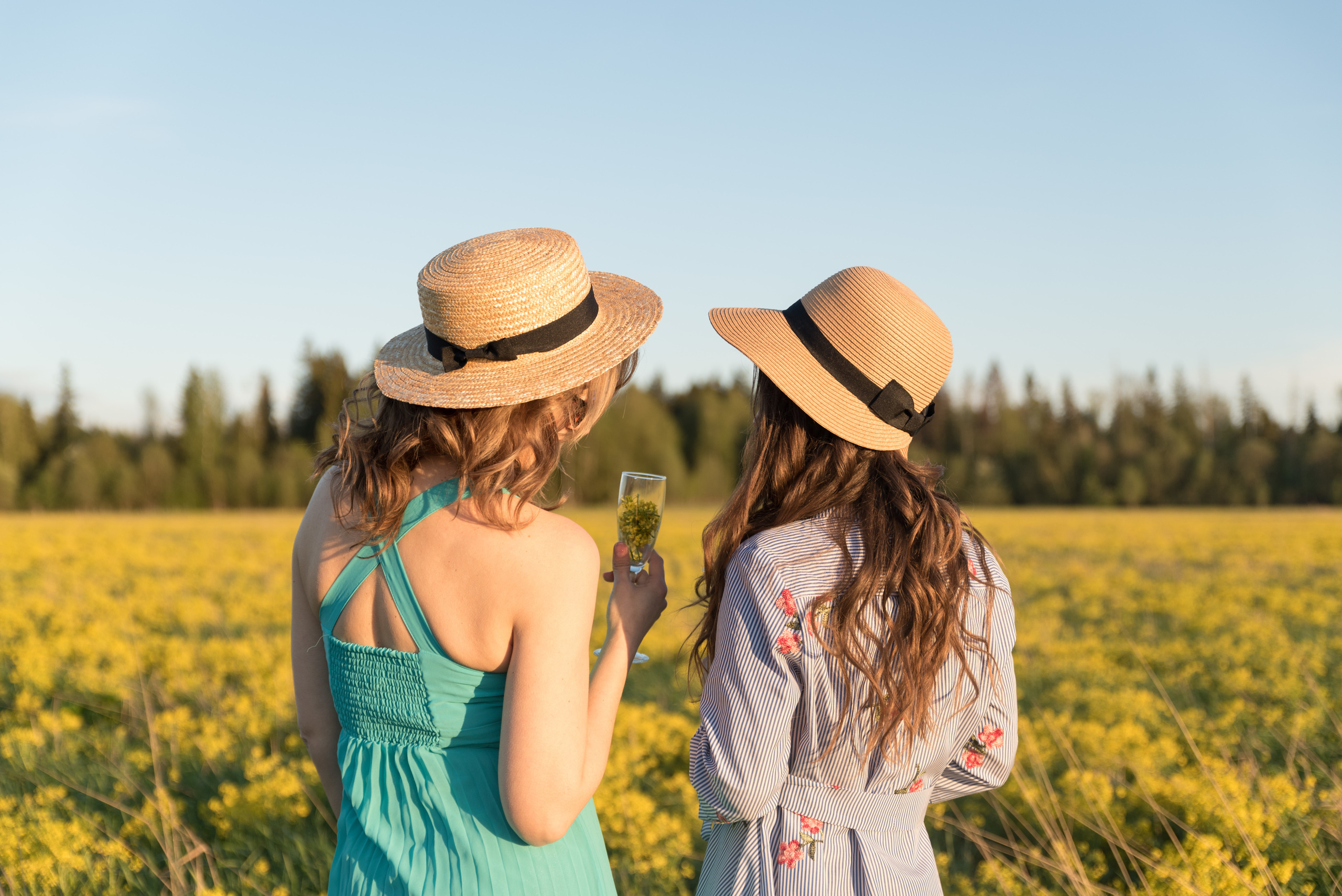 Жёлтое поле, жёлтое настроение