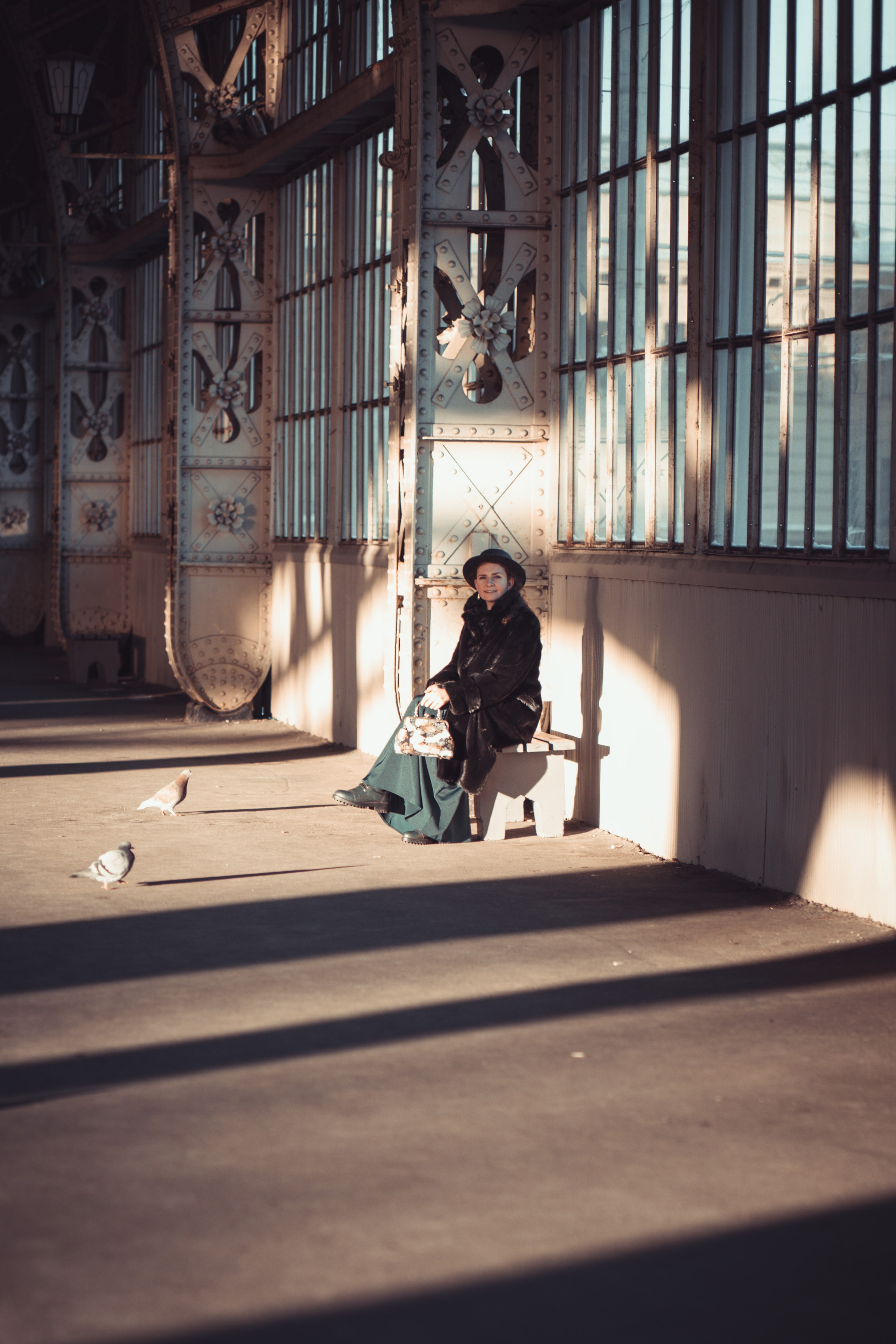 ФОТОСЕСИЯ НА ВИТЕБСКОМ ВОКЗАЛЕ СПБ