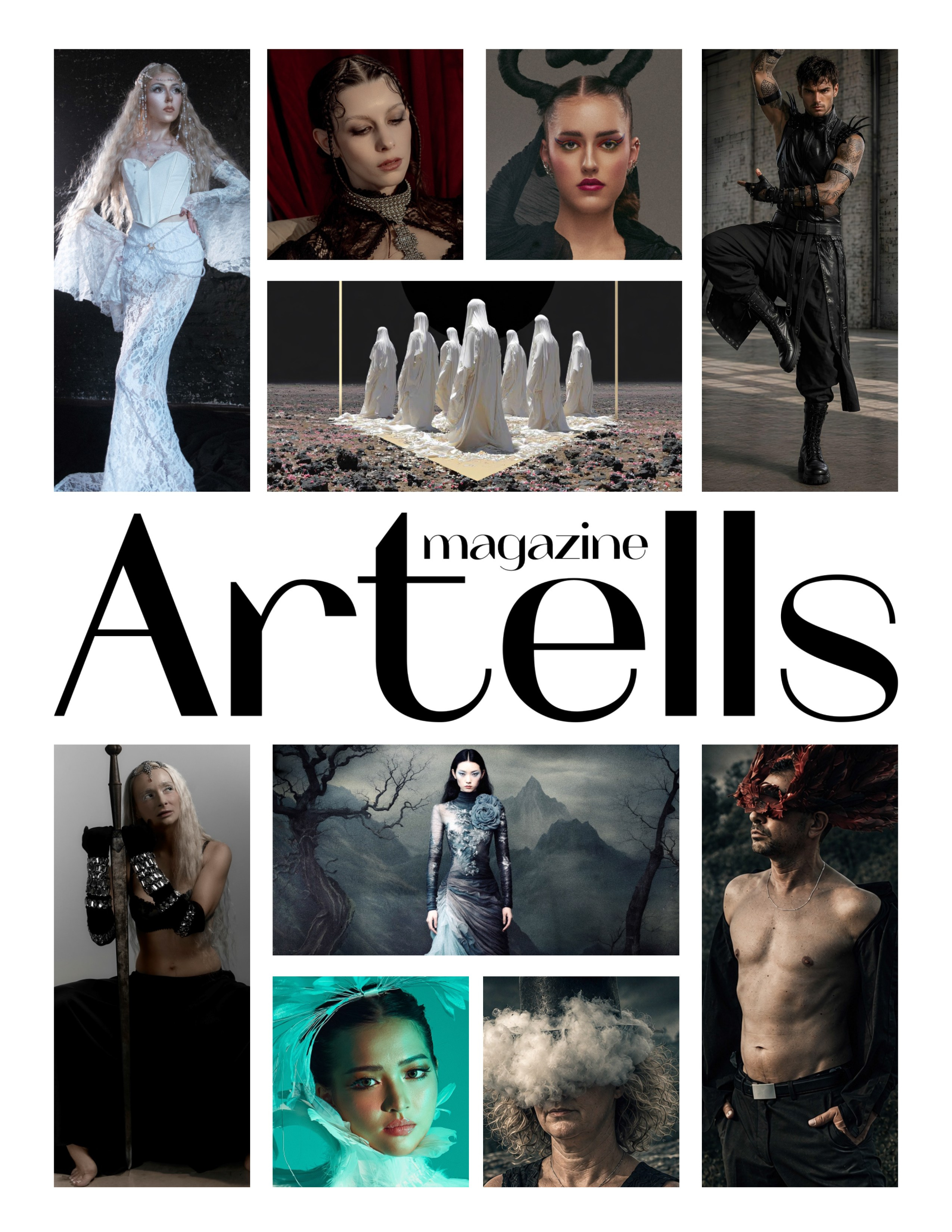 Chains of Thorns | Fashion Editorial in Artells Magazine