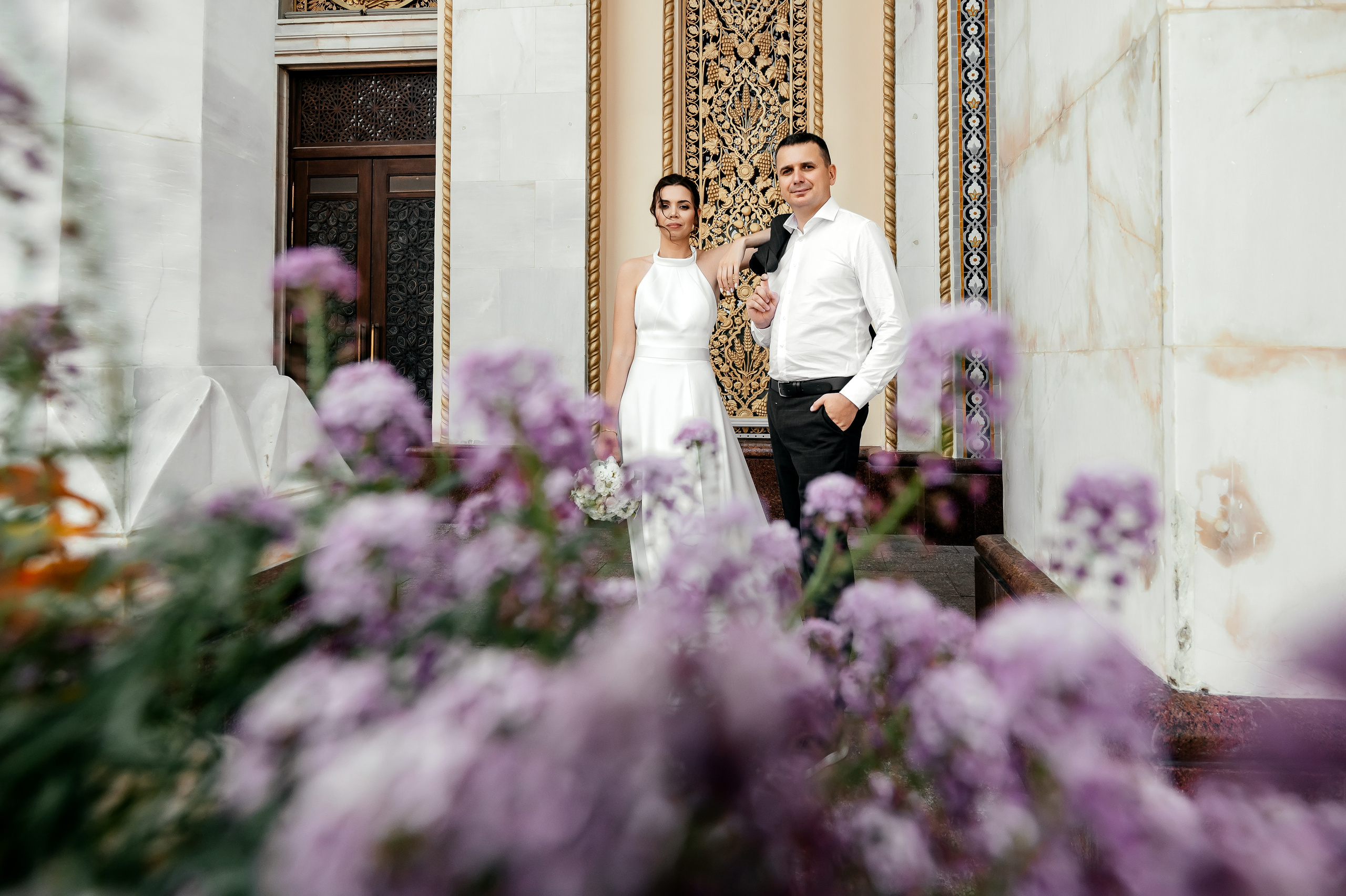 ВДНХ, Лужковский мост, Москва, свадьба. Свадебный и семейный фотограф Виктория Носачёва. Щелково, Москва и МО