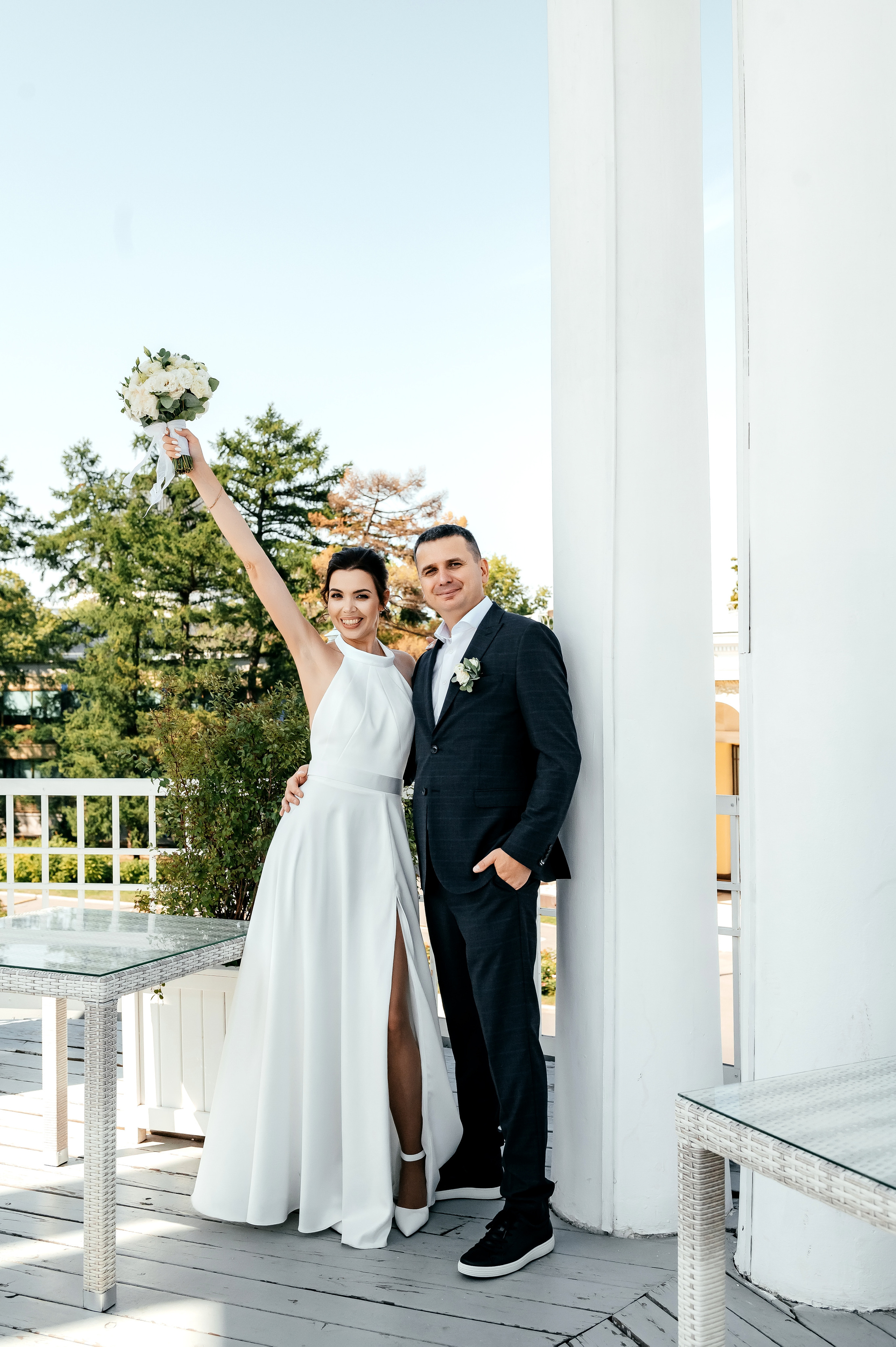 ВДНХ, Лужковский мост, Москва, свадьба. Свадебный и семейный фотограф Виктория Носачёва. Щелково, Москва и МО