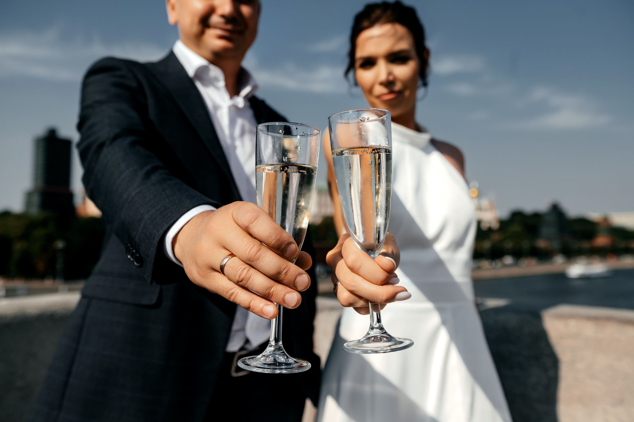 ВДНХ, Лужковский мост, Москва, свадьба. Свадебный и семейный фотограф Виктория Носачёва. Щелково, Москва и МО