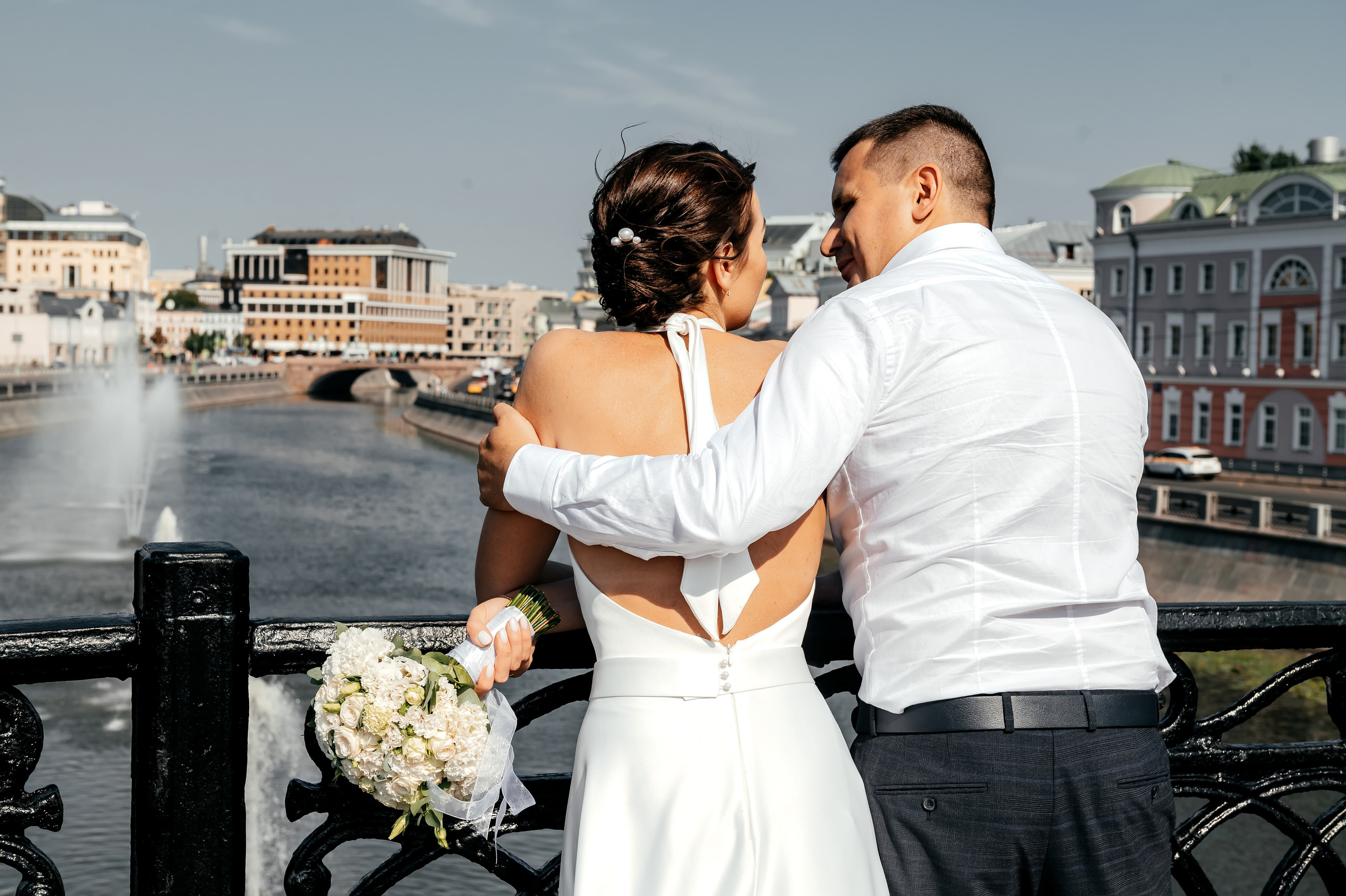 ВДНХ, Лужковский мост, Москва, свадьба. Свадебный и семейный фотограф Виктория Носачёва. Щелково, Москва и МО