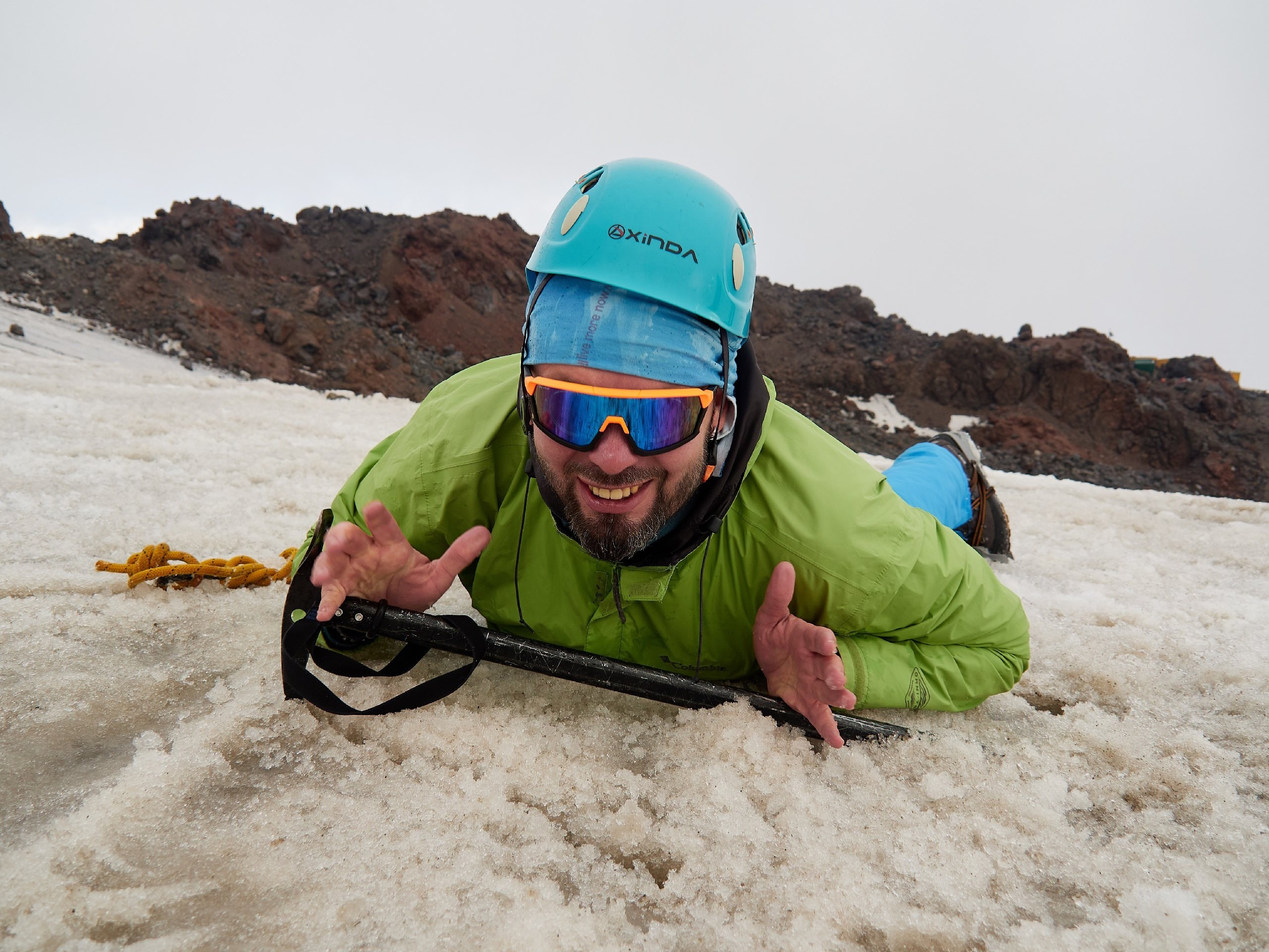 Горный, высотный Фотограф на Эльбрусе Георгий