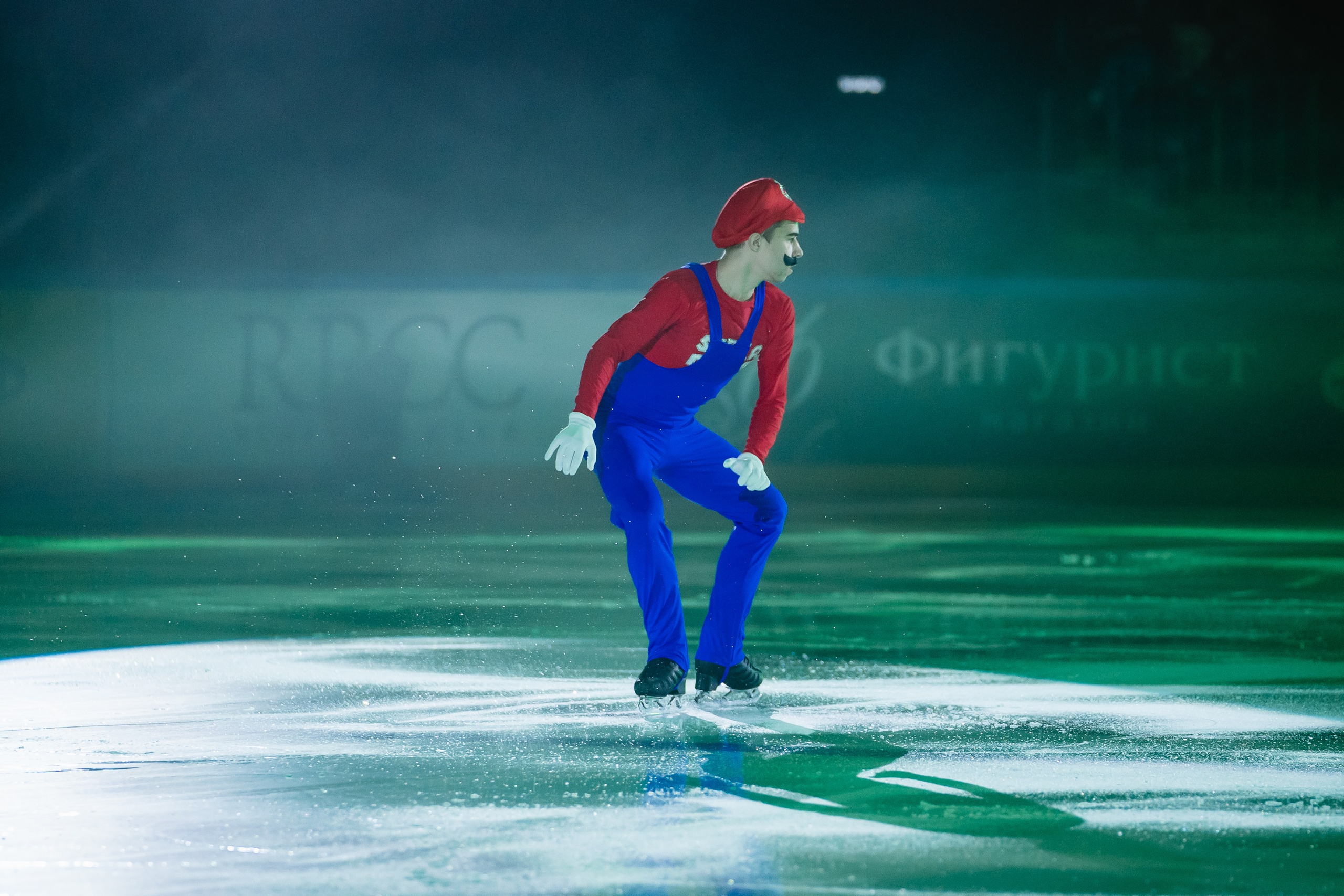 Шоу «Чемпионы на льду» в Новосибирске. Воробьева Ксения — Спортивный и танцевальный фотограф Новосибирск