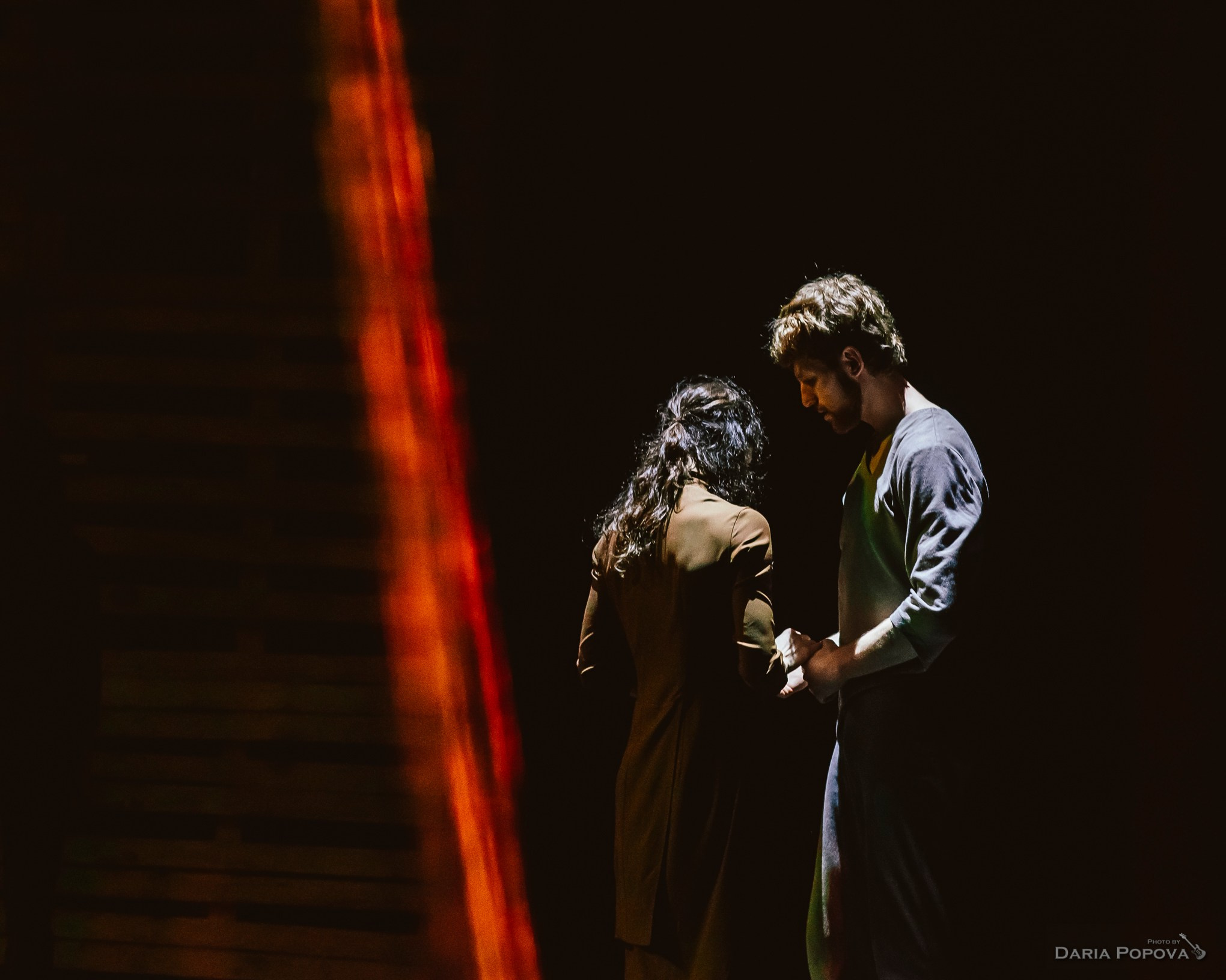 Спектакль «Макбет. История любви.». Художник по свету Максим Сергачев