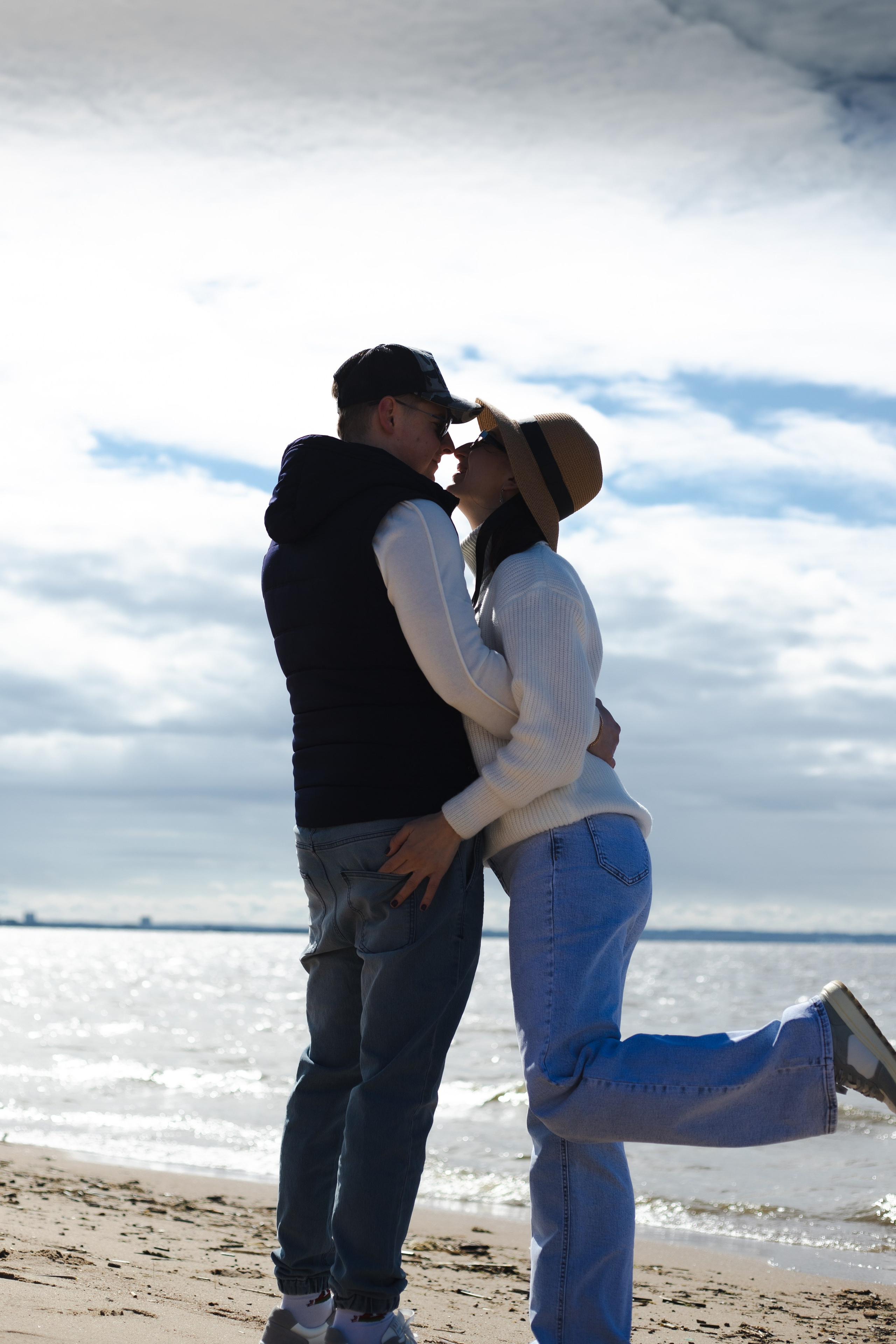 Прогулка на заливе с Таней и ее семьей. Портретный Фотограф в Санкт-Петербурге Кира Орехова