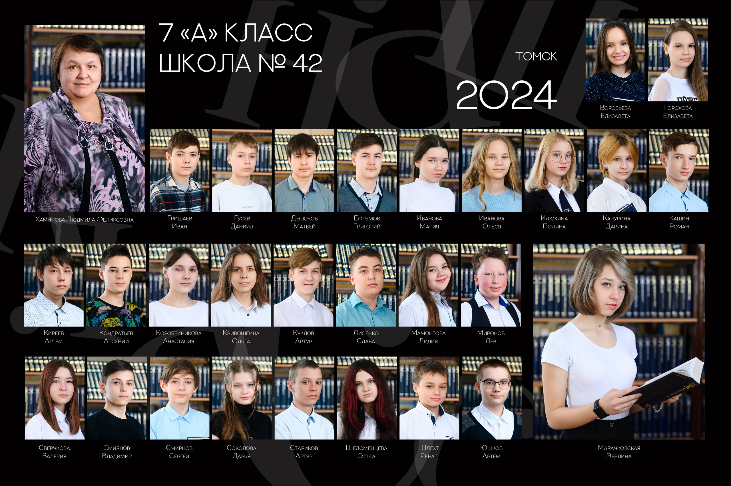 Общие фотографии в детском саду и школе. Студия выпускных альбомов Ольги Галкиной. Томск