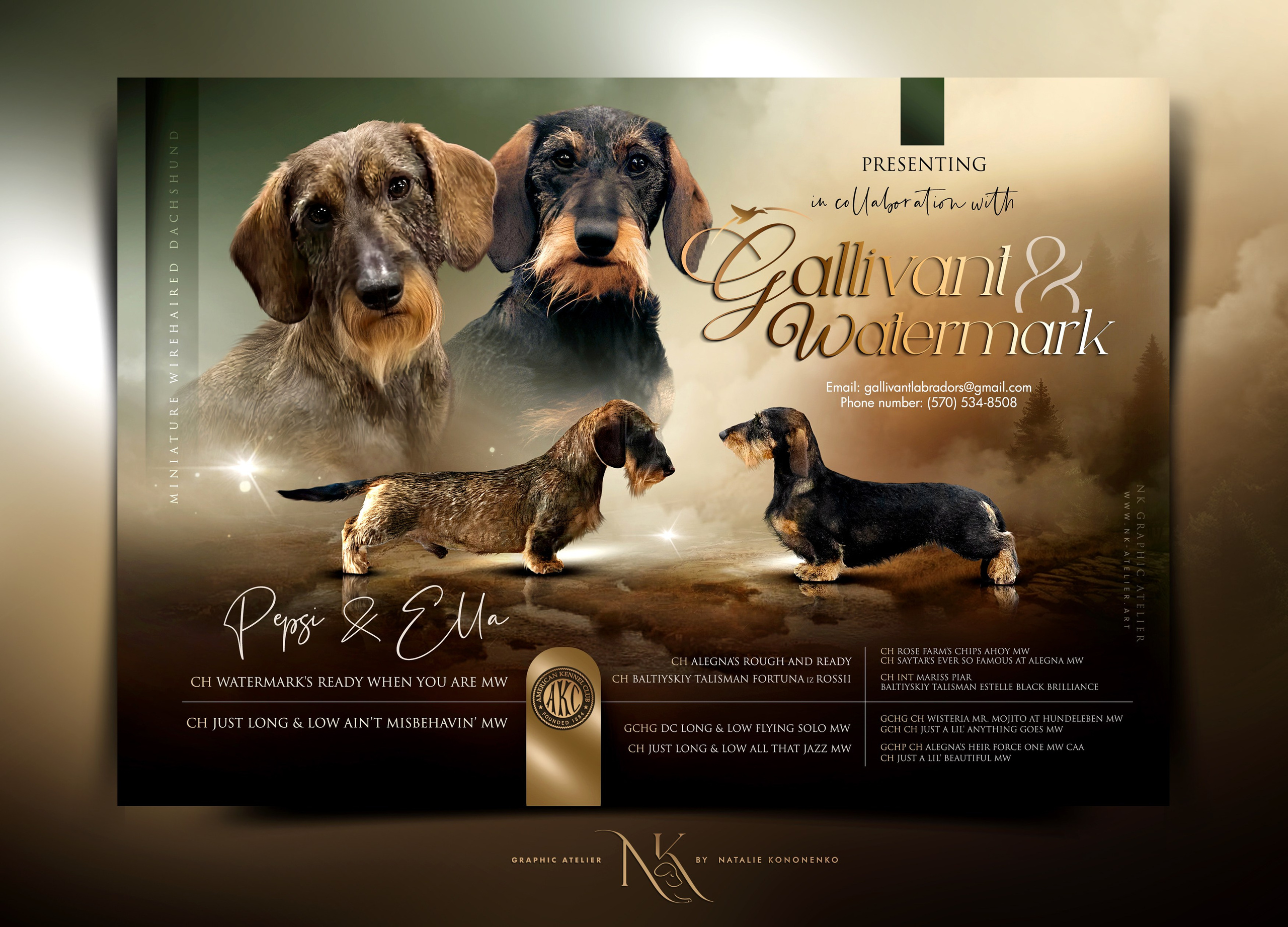 Graphics For Breeders. NK GRAPHIC ATELIER FOR BREEDERS