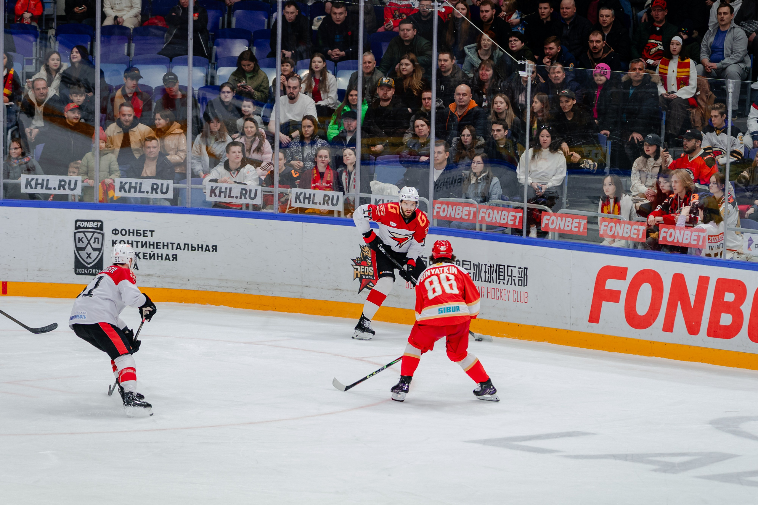 КХЛ КУНЬЛУНЬ РС — АВАНГАРД 22 МАРТА 2025. Репортажный фотограф в Москве Измалков Артем