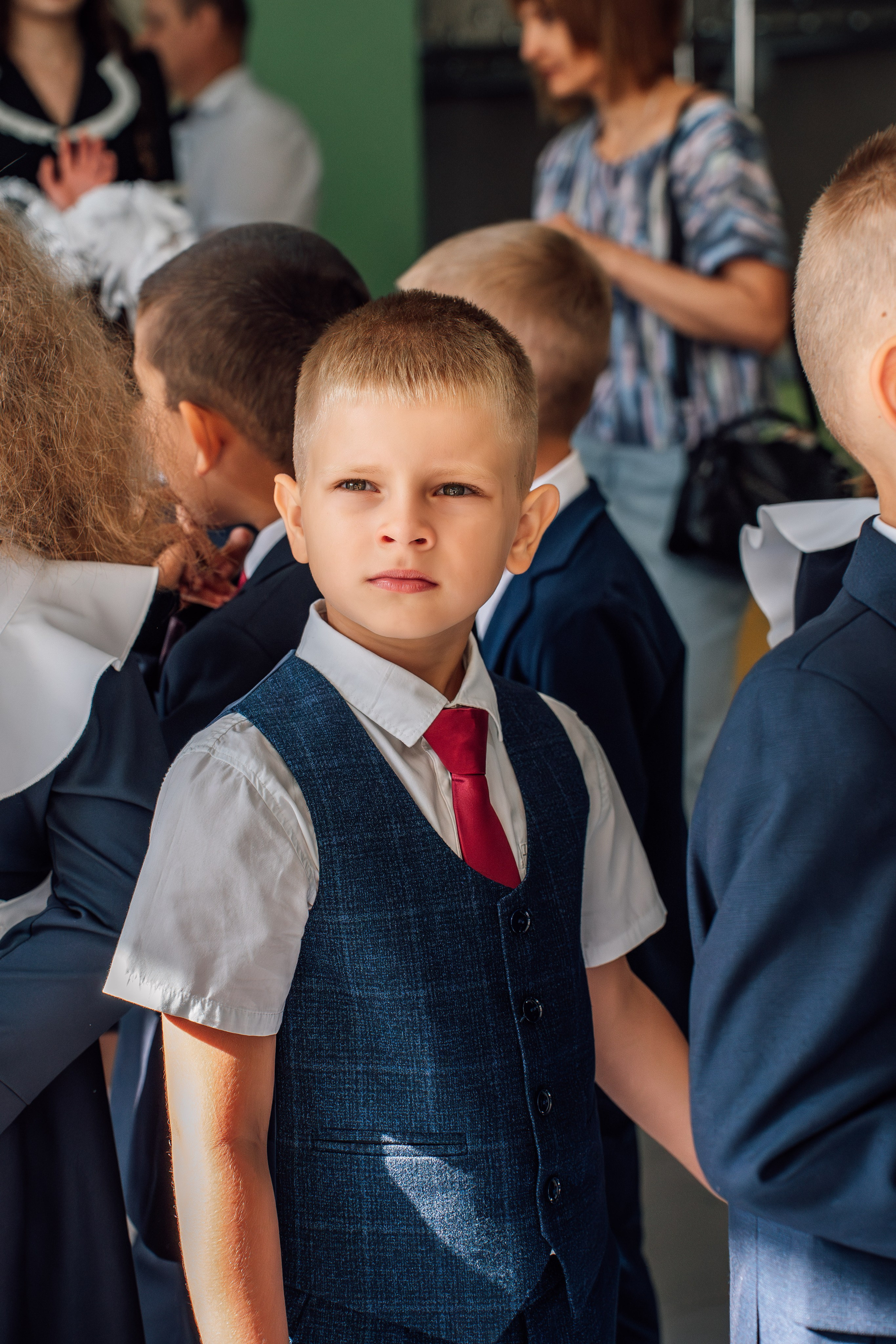 Первоклашки. Фотограф Юлия Паськова, город Бирюч