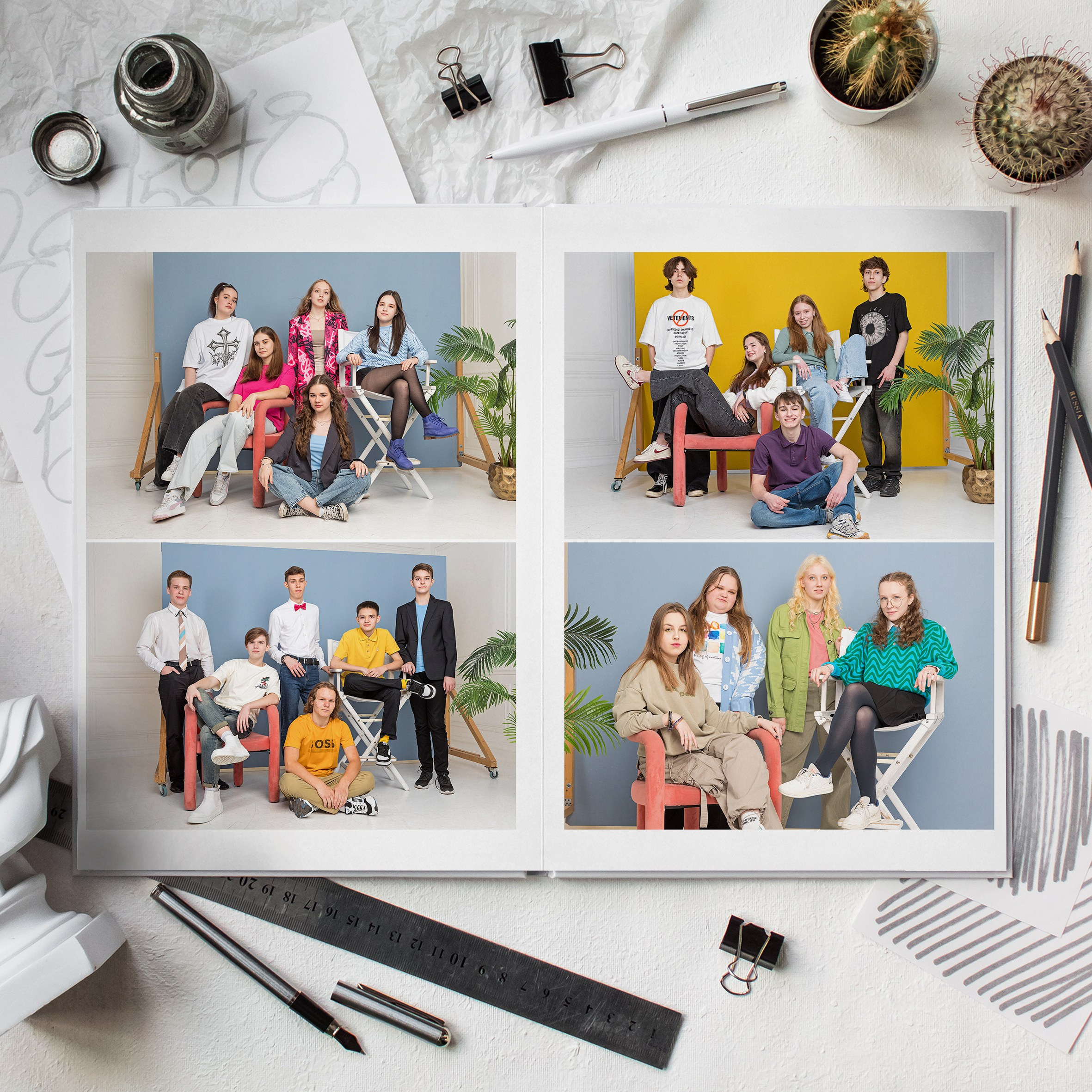 9 класс яркий выпускной альбом. Школьный фотограф в Москве Семенова Ирина