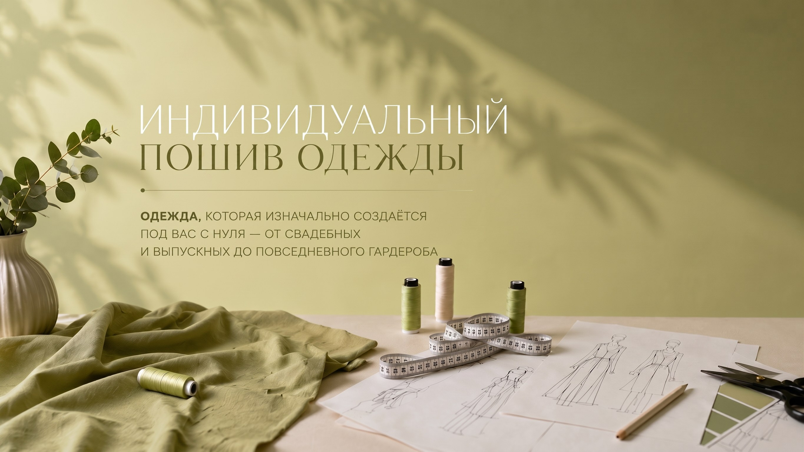 ИНДИВИДУАЛЬНЫЙ ПОШИВ ОДЕЖДЫ. Модельер Евгений Бременев