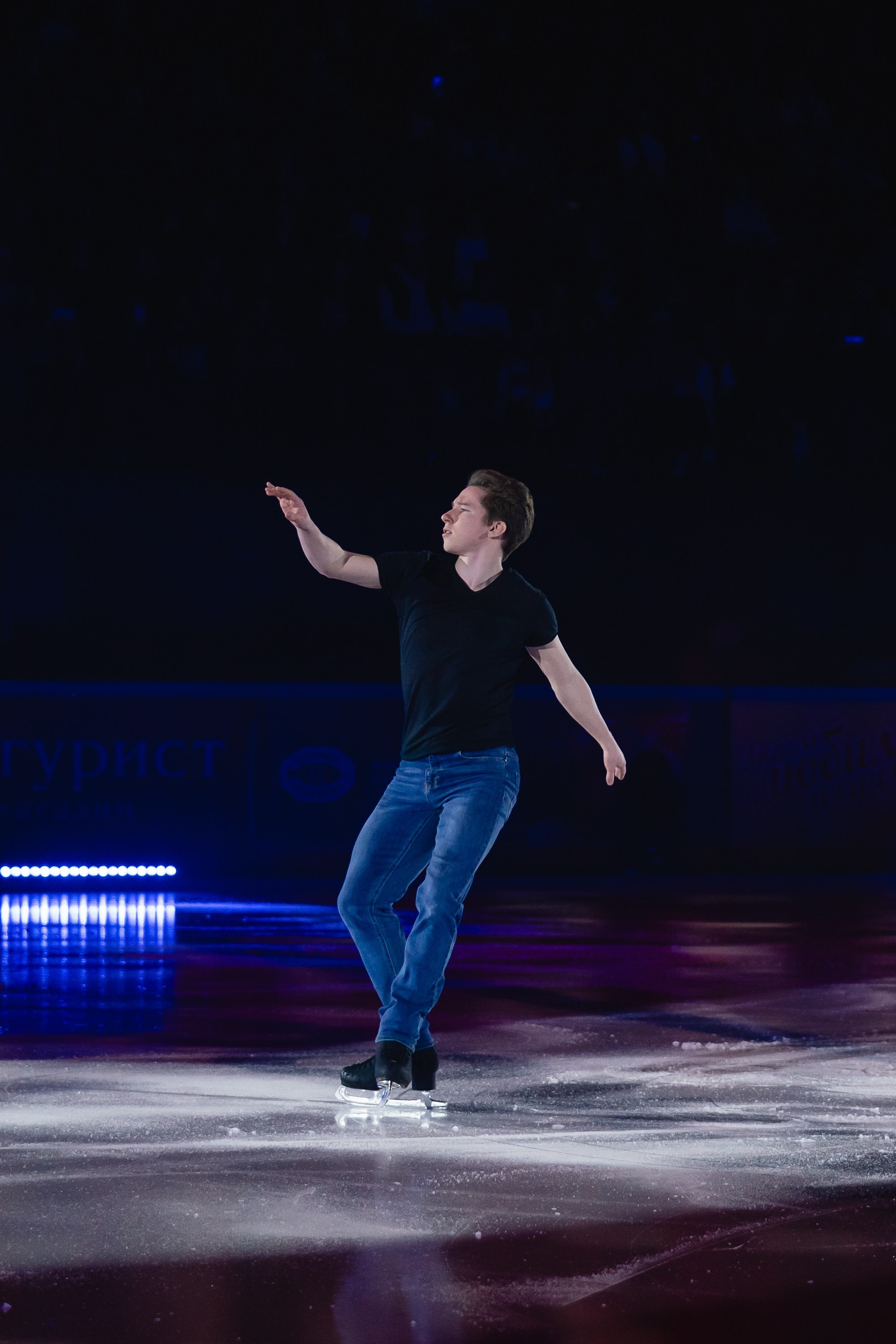 Шоу «Чемпионы на льду» в Новосибирске. Воробьева Ксения — Спортивный и танцевальный фотограф Новосибирск