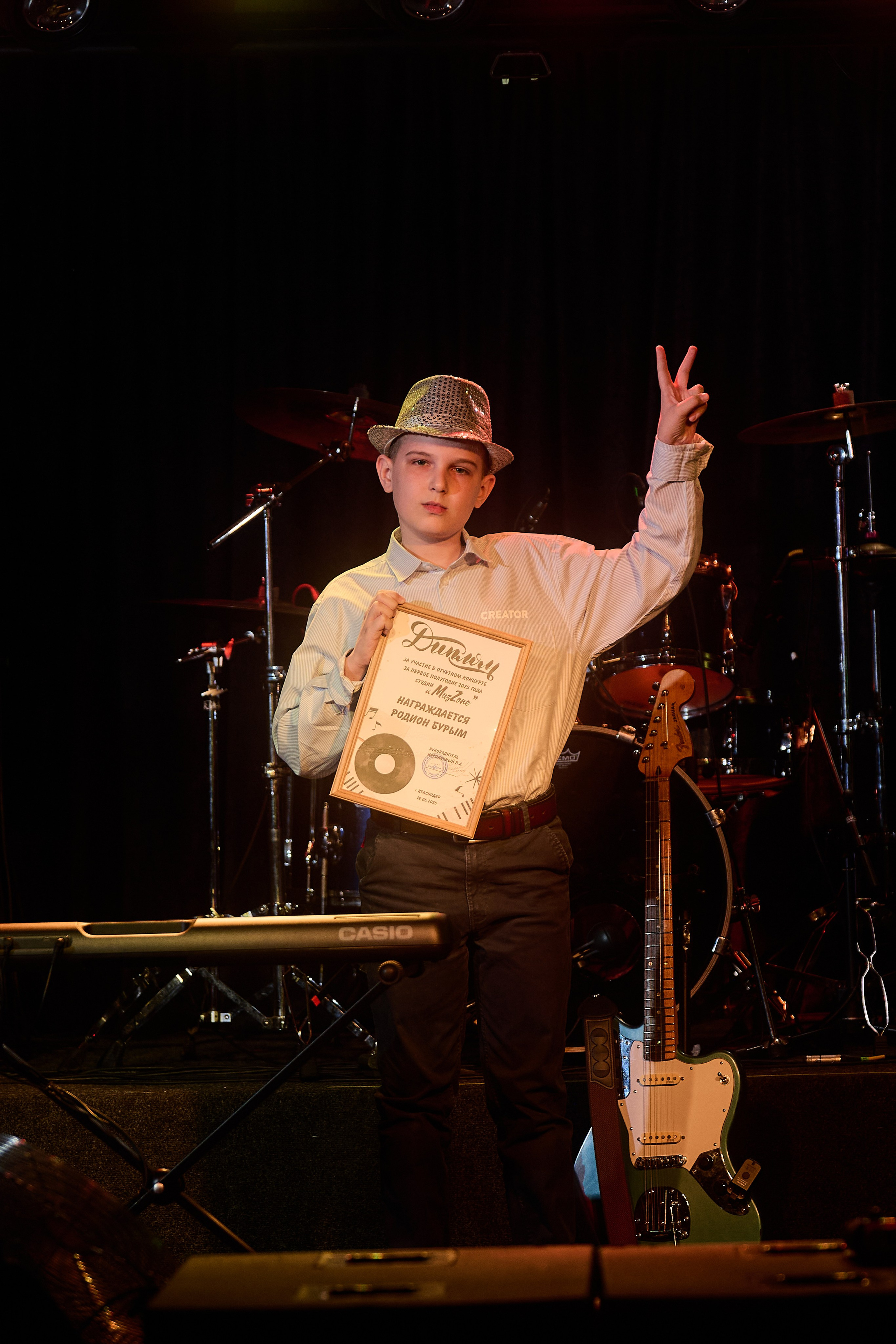 Отчётный концерт музыкальной школы MuzZone (18 мая 2025). Профессиональный фотограф (Краснодар) Роман Гончаров