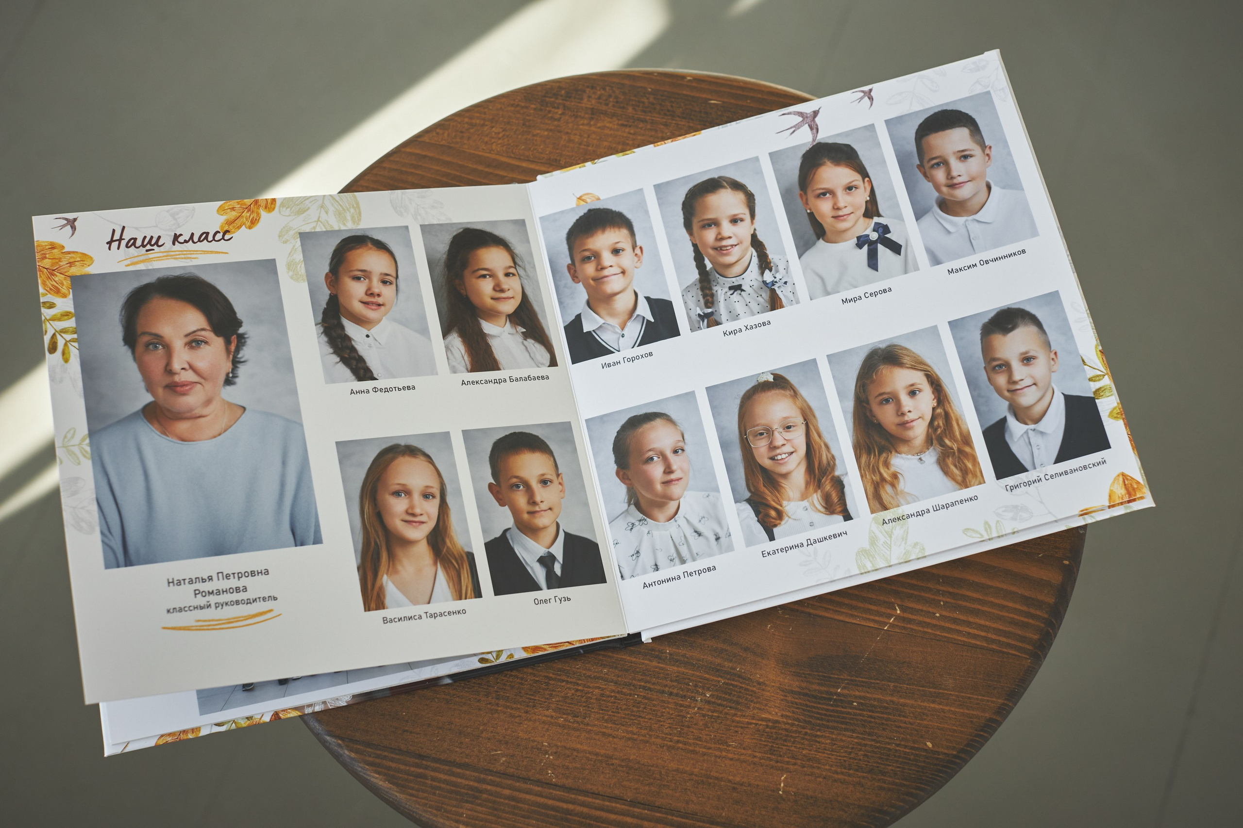 Выпускная фотокнига 1- 4 класс Мурманск | Студия Бархат. Фотостудия «Бархат» и фотограф Елизавета Дробышевская Мурманск