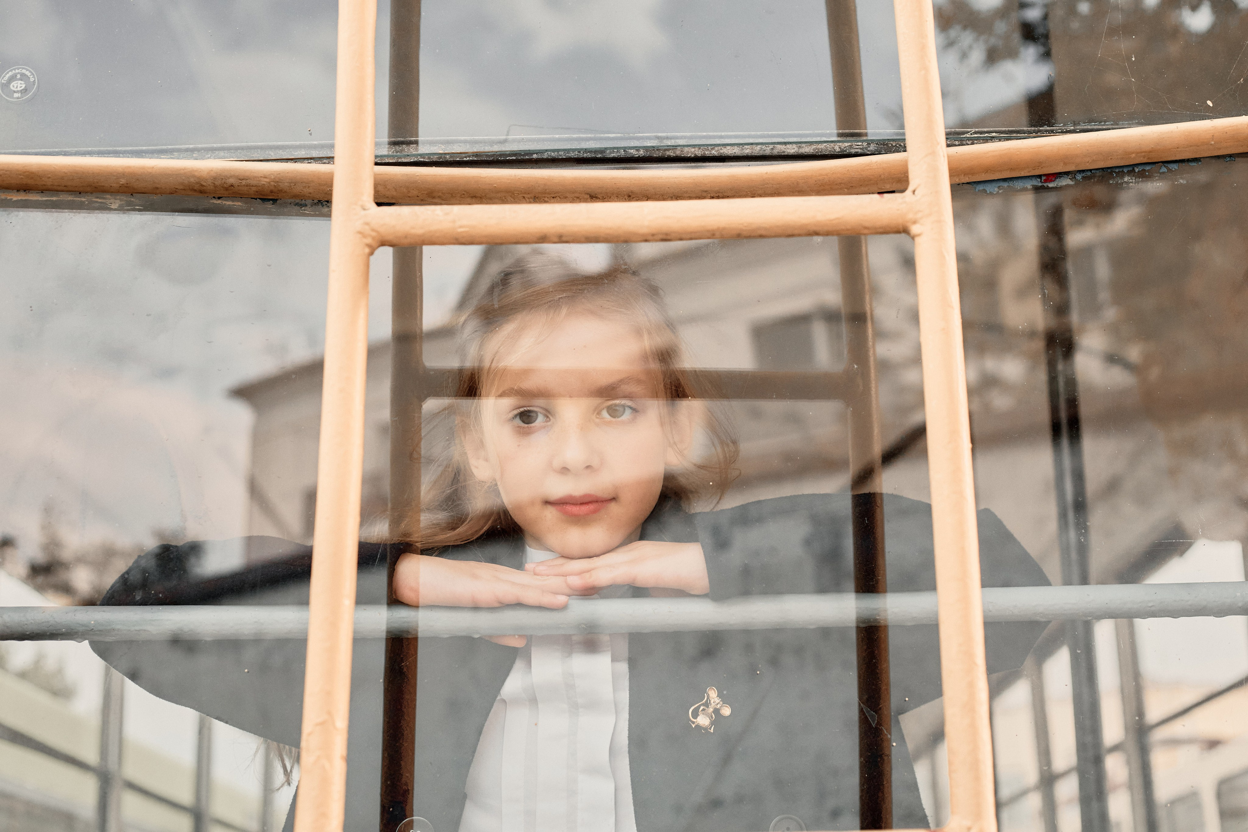 Творческая фотосессия в трамвае. Фотограф в Минске Алёна Дианина