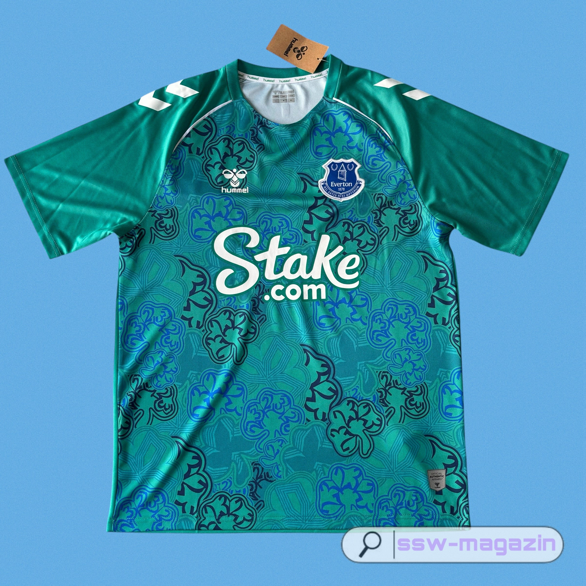 Тренировочная футболка Everton 2024-2025 купить. Футбольный магазин — ssw_magazin