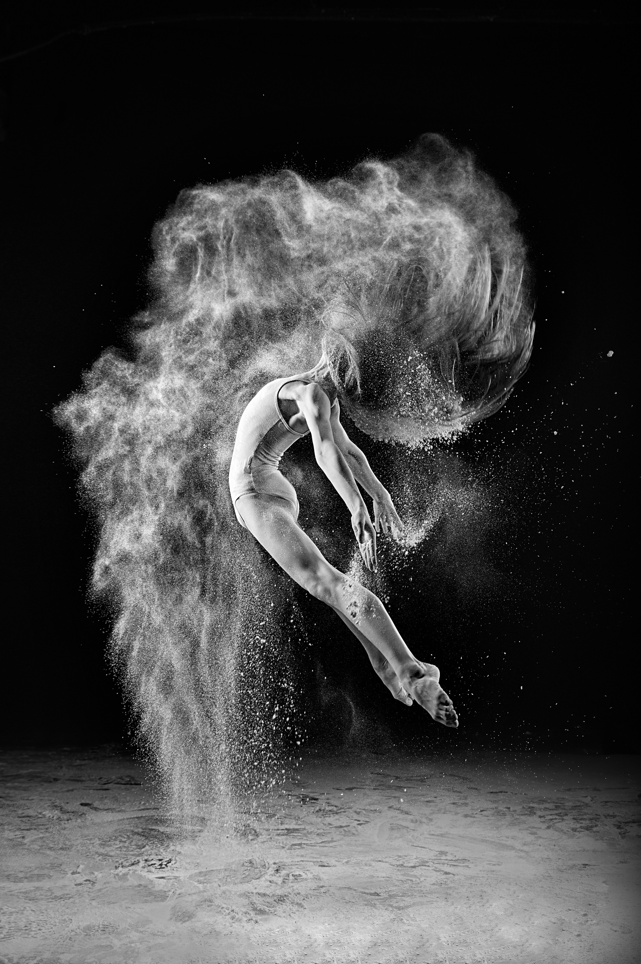 Фотосессия с мукой