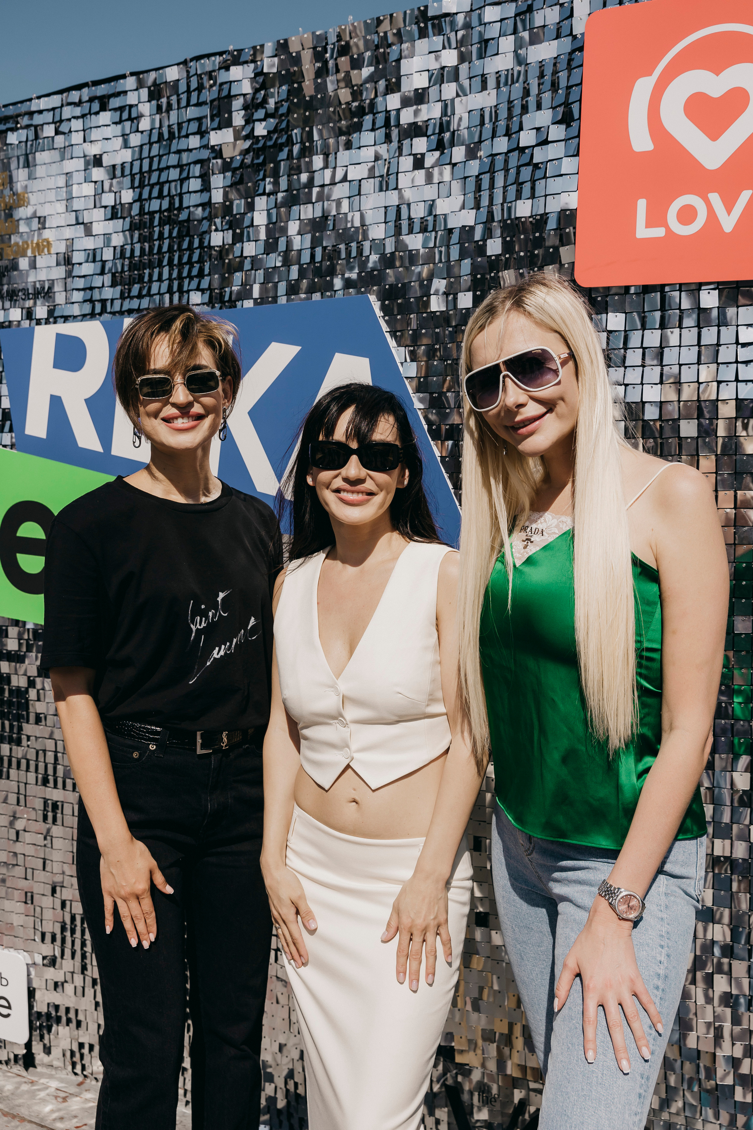 Севиль, Ольга Серябкина и Марина Ермошкина на фестивале REKAFEST 2022