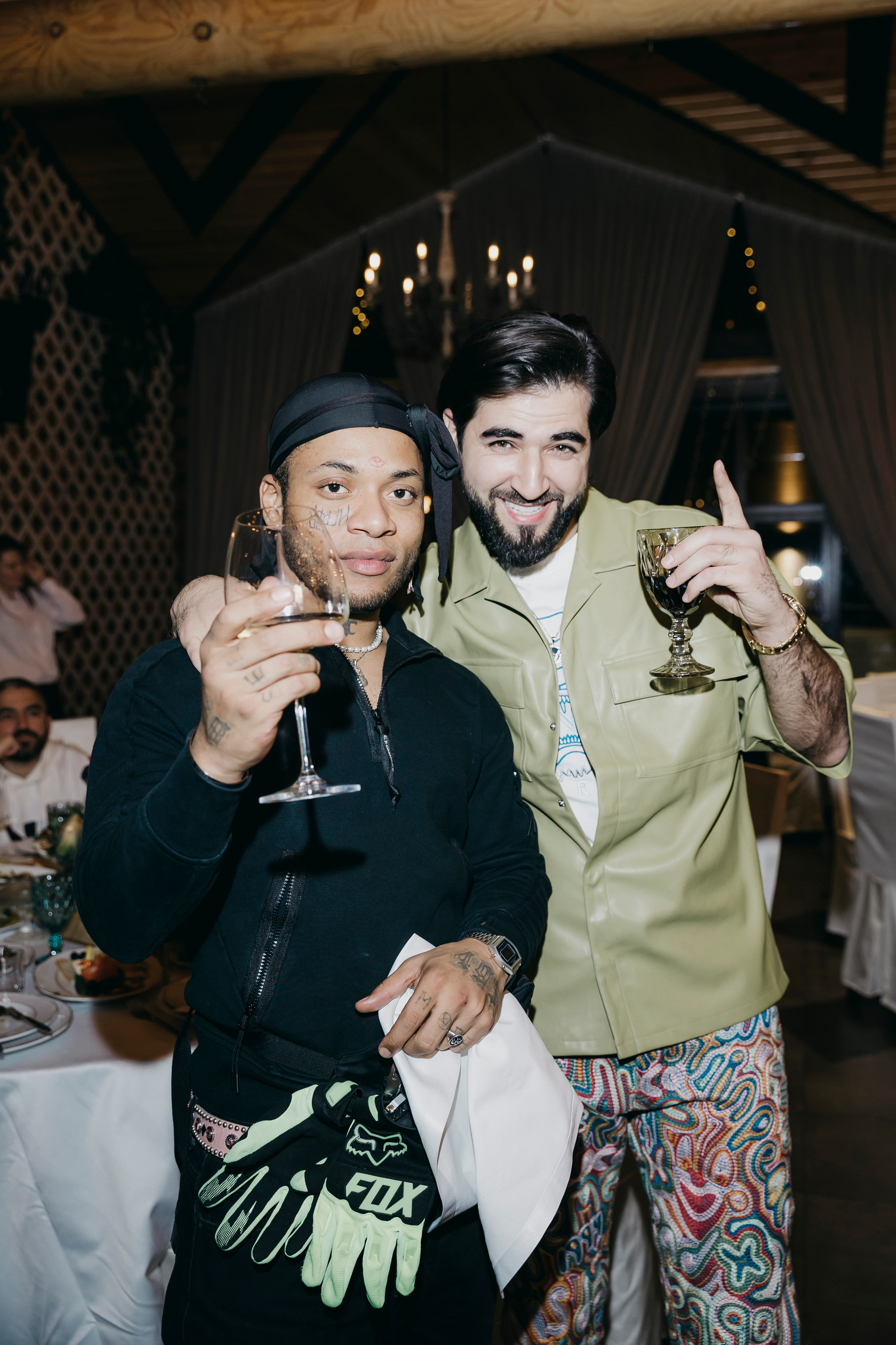 Жак Энтони и Эльман на дне рождении Эльмана