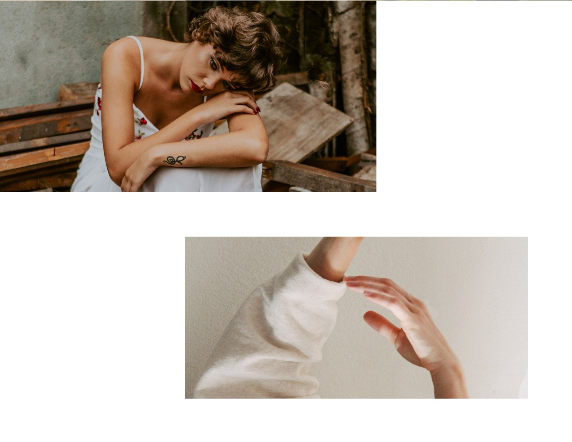 Серия художественных портретов с акцентом на свет