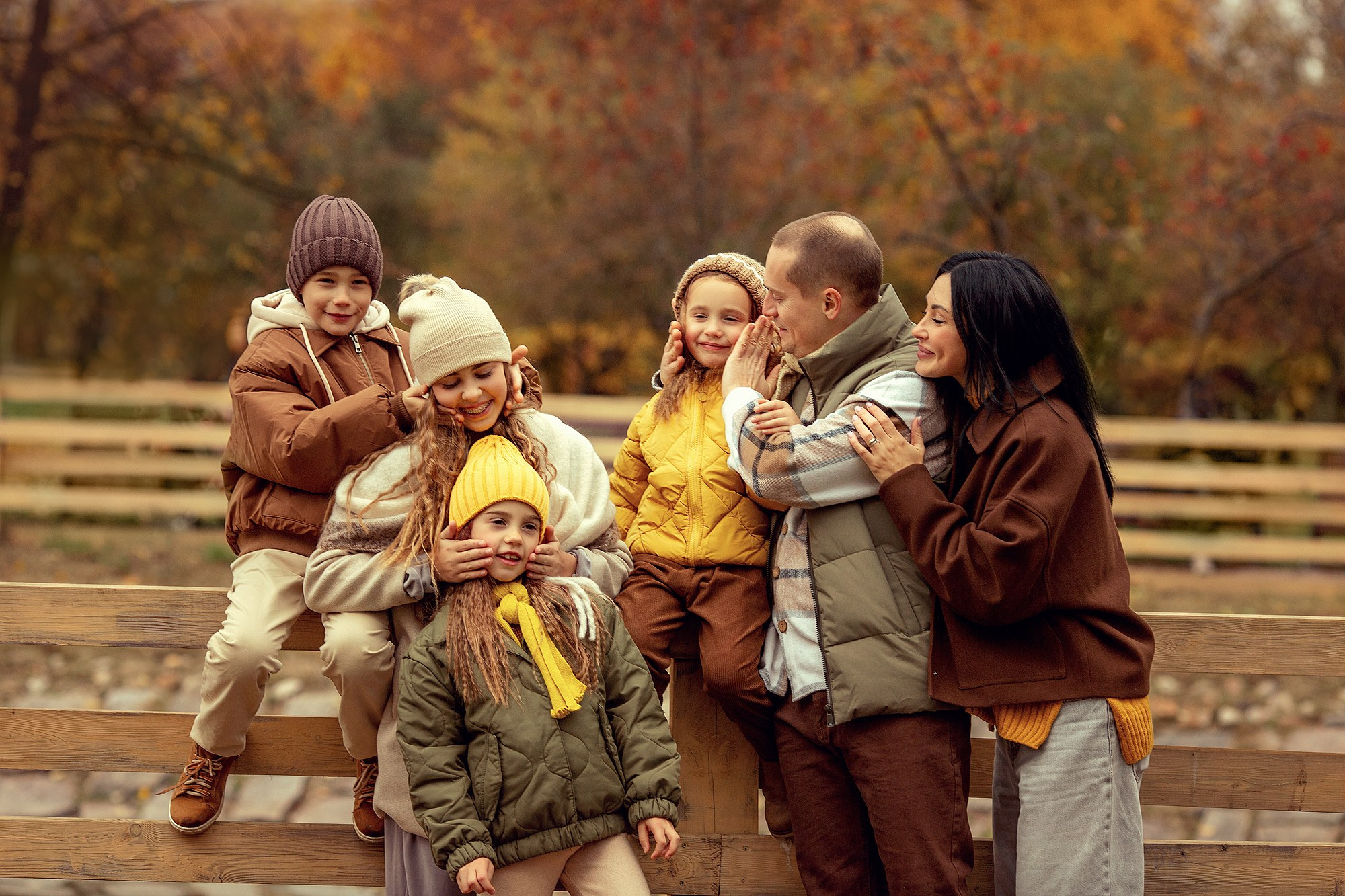 Самая настоящая осенне-золотая семейная съемка. Tatyana Nadezhdina Family photographer
