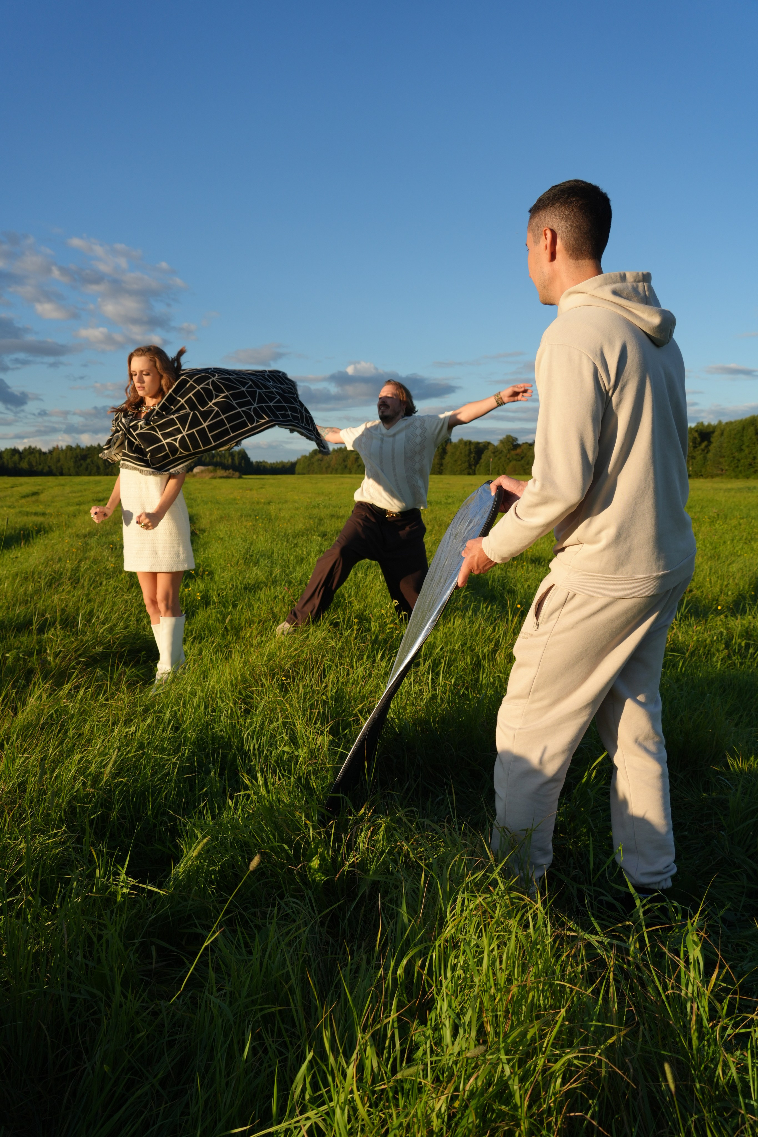 #backstage со съёмок команды в загородном доме. Портретный фотограф в Санкт-Петербурге Дмитриева Наталия