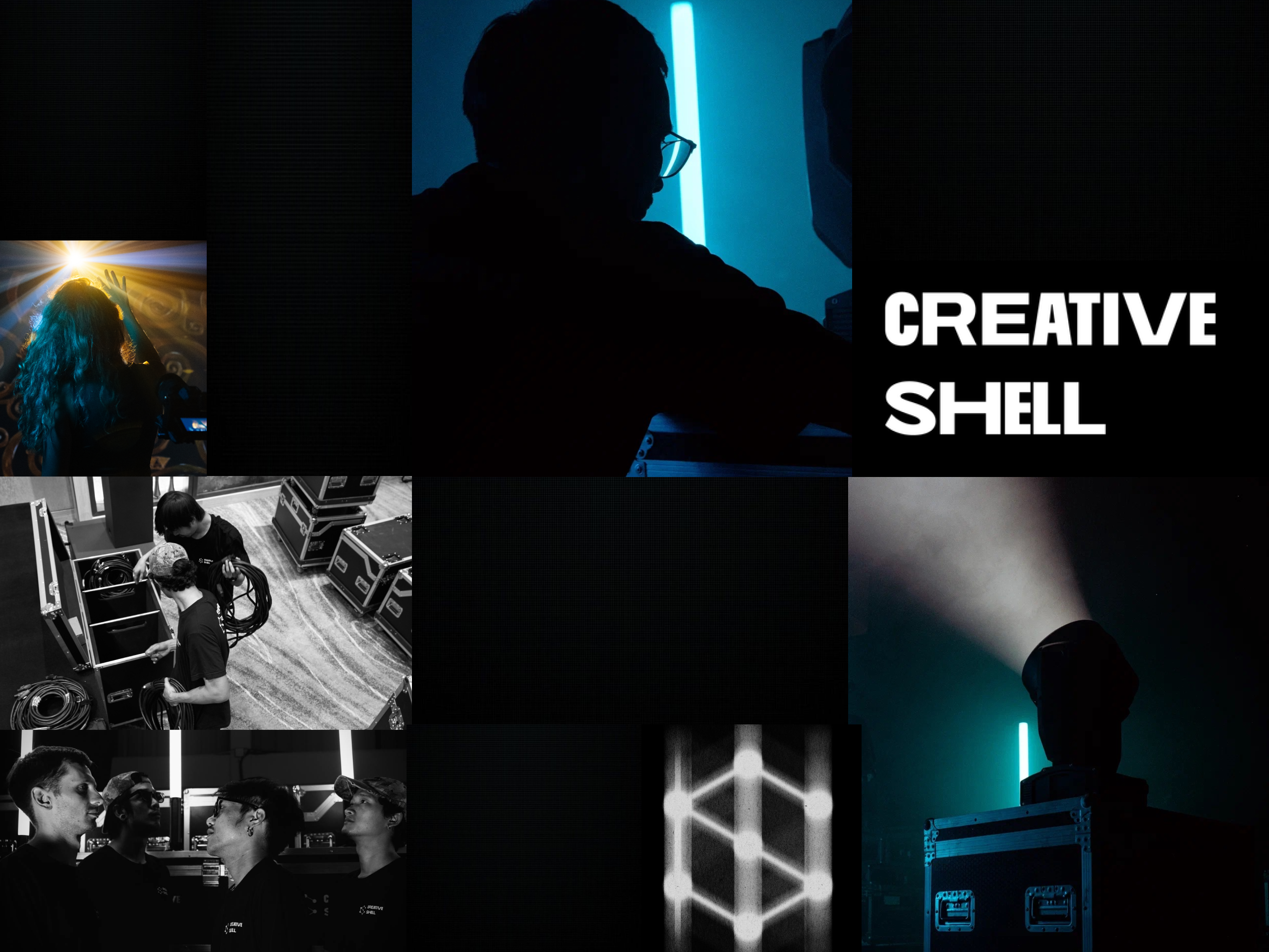 Rent high-quality audio, lighting, and visual equipment, LED screens, in Thailand. Rent equipment for events. CREATIVE SHELL BANGKOK