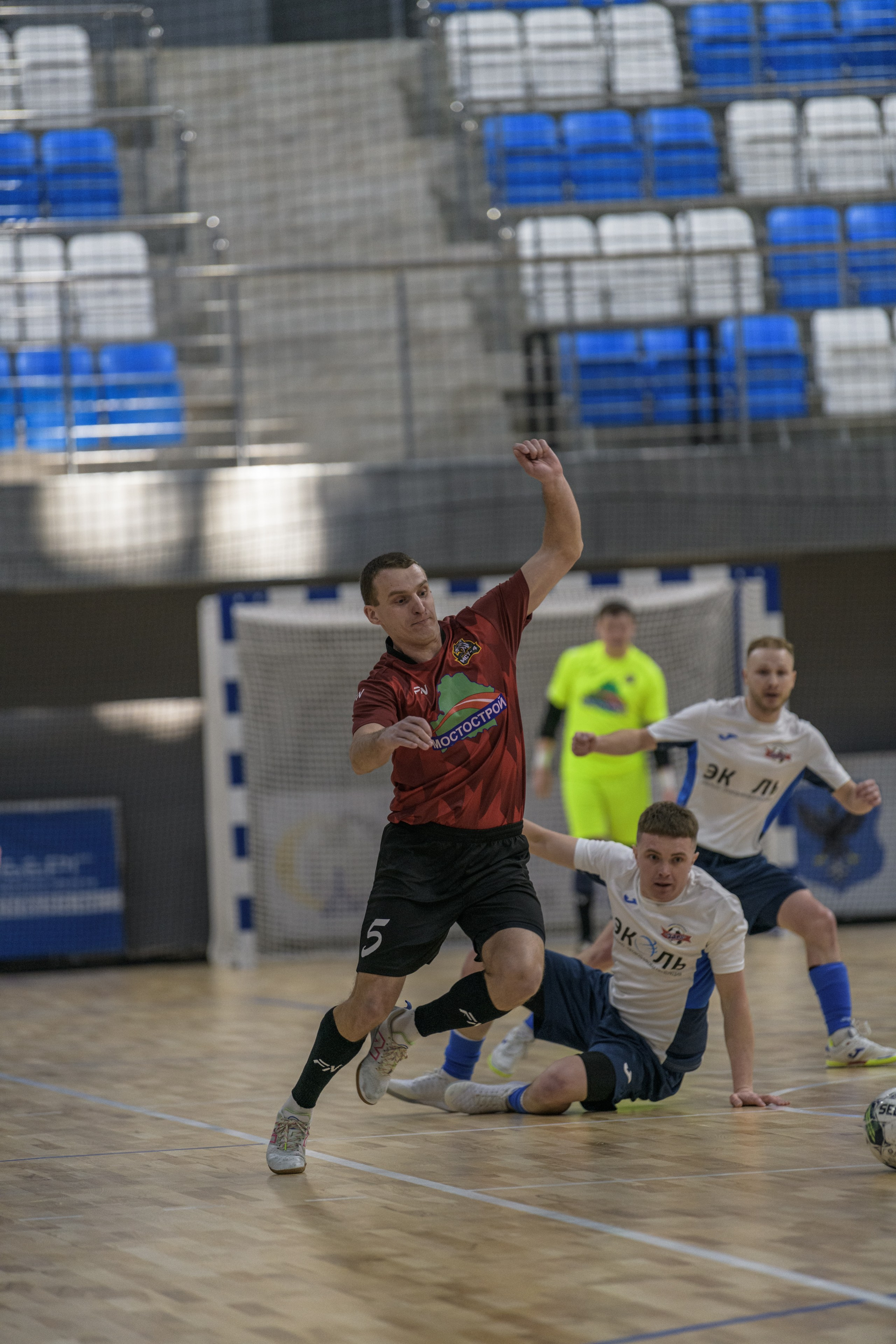 Чемпионат Гомельской области по мини-футболу. Репортажный фотограф Владимир Беляй