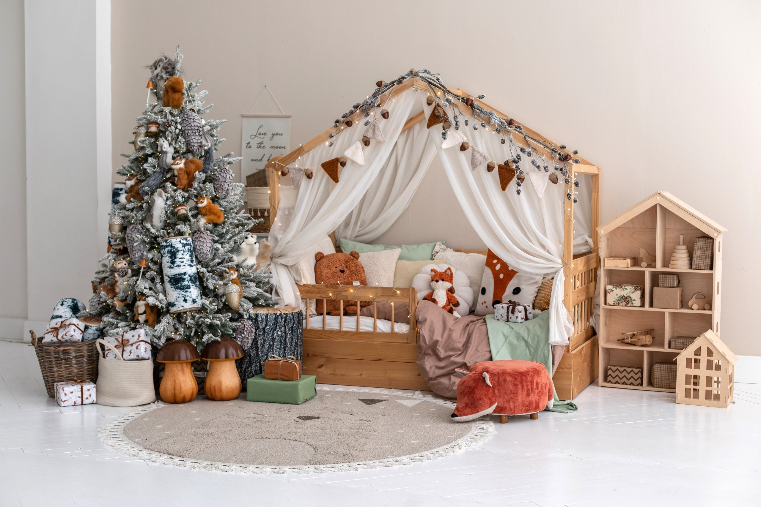 Новогодние студии Нск. Виктория Файфер| фотограф Новосибирск