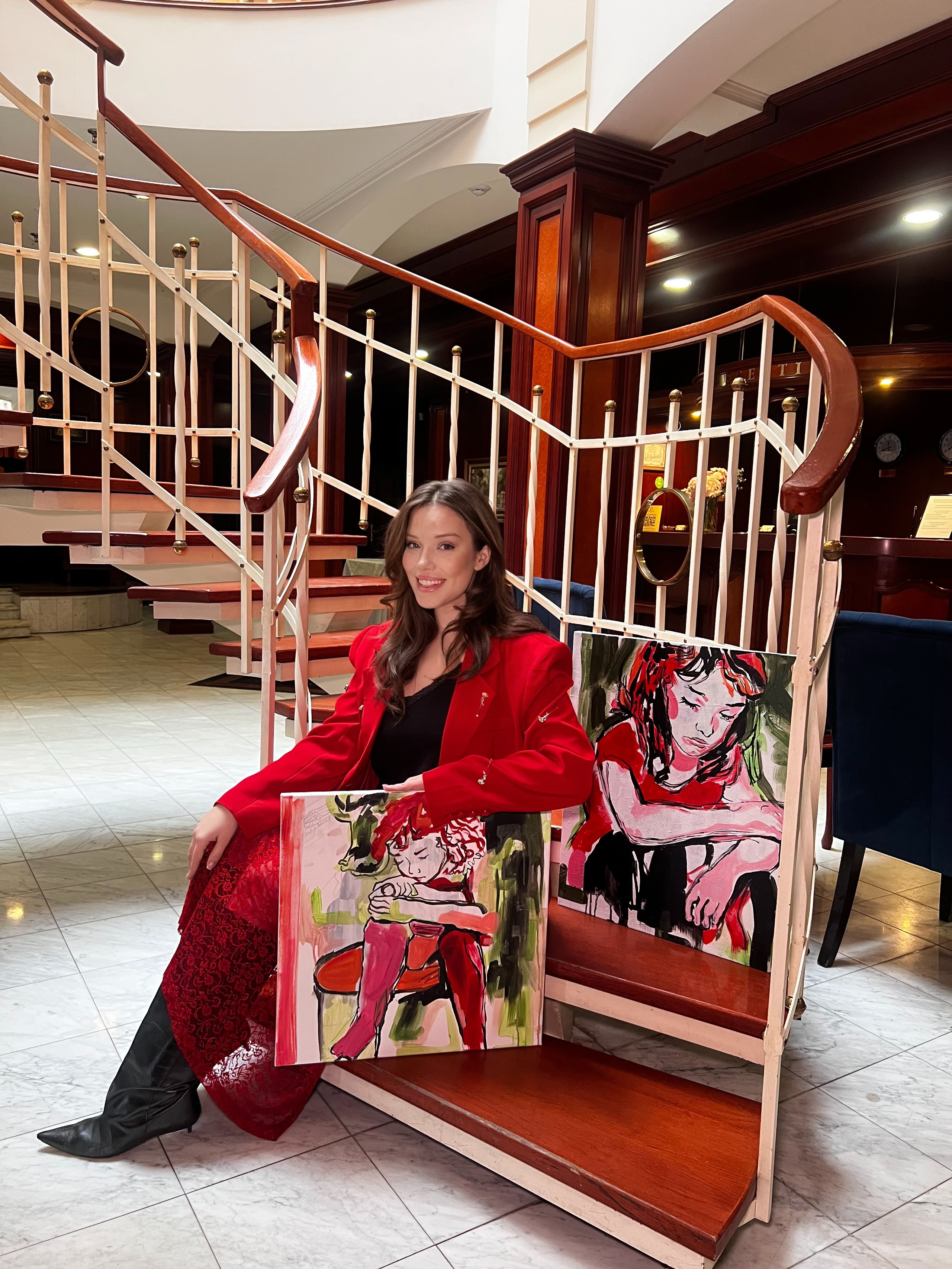 Благотворительный Аукцион «Симбиоз Добра». Концептуальный художник Сушкова Софья Москва