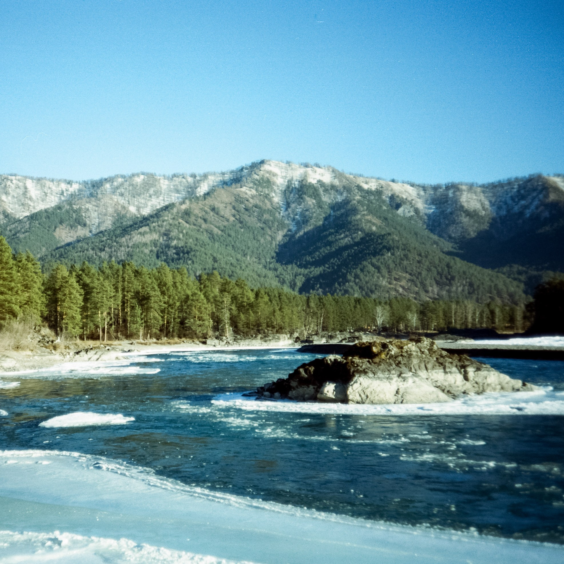 База Берель, база Тихий берег / 23 декабря 2023 года (-10℃)