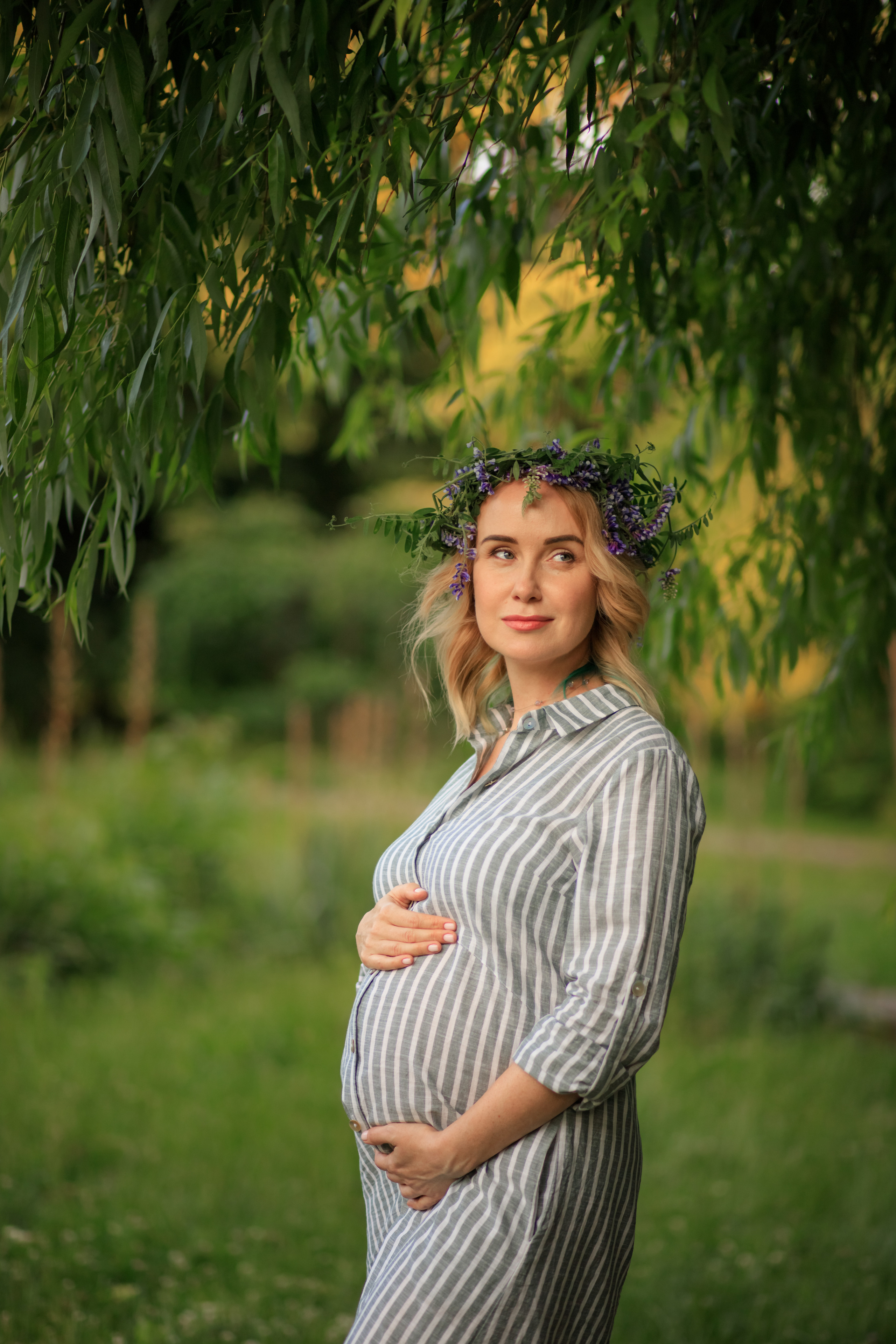 Фотосессия Германа, Елены и Арсения в Чистяковской Роще. Семейный и детский фотограф в Краснодаре Лафета Алена