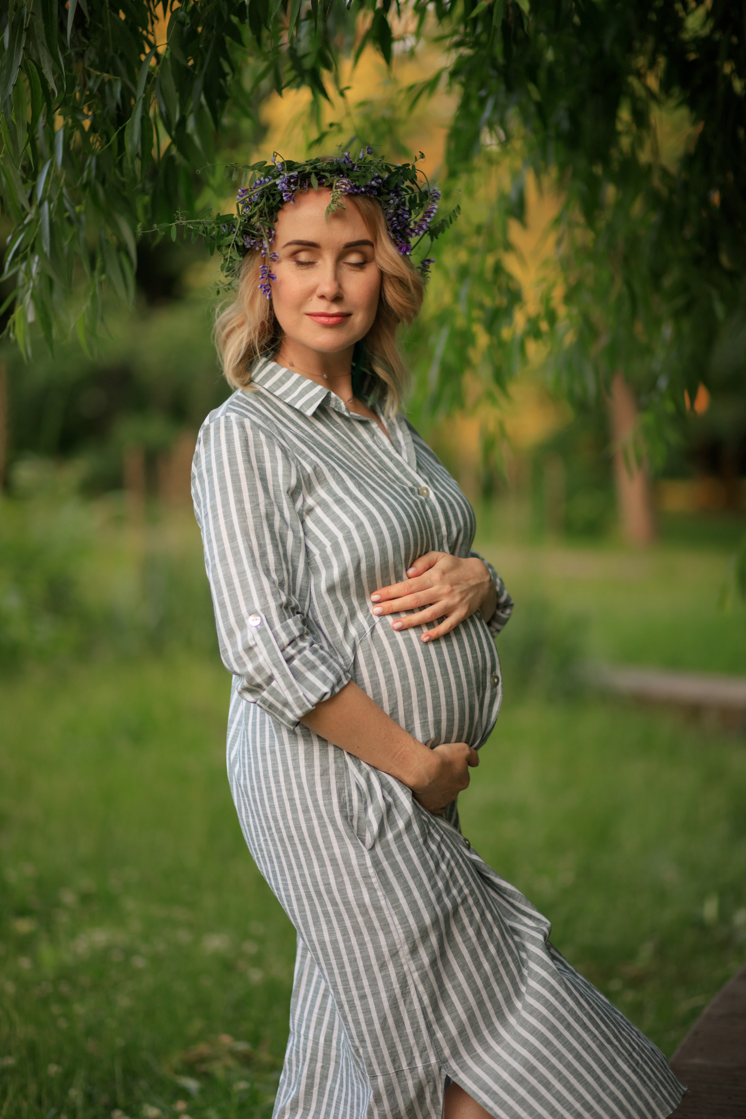 Фотосессия Германа, Елены и Арсения в Чистяковской Роще. Семейный и детский фотограф в Краснодаре Лафета Алена