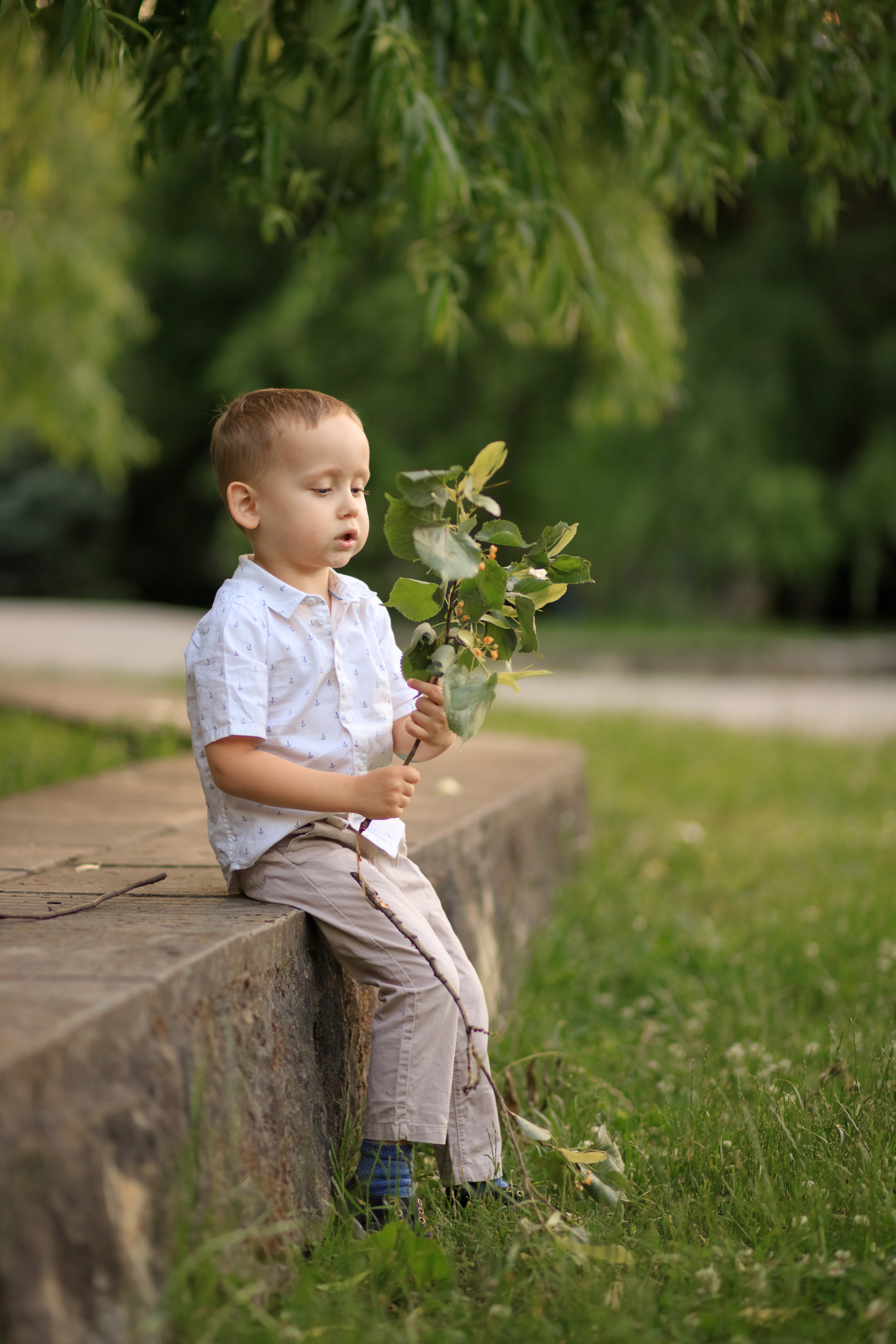 Фотосессия Германа, Елены и Арсения в Чистяковской Роще. Семейный и детский фотограф в Краснодаре Лафета Алена