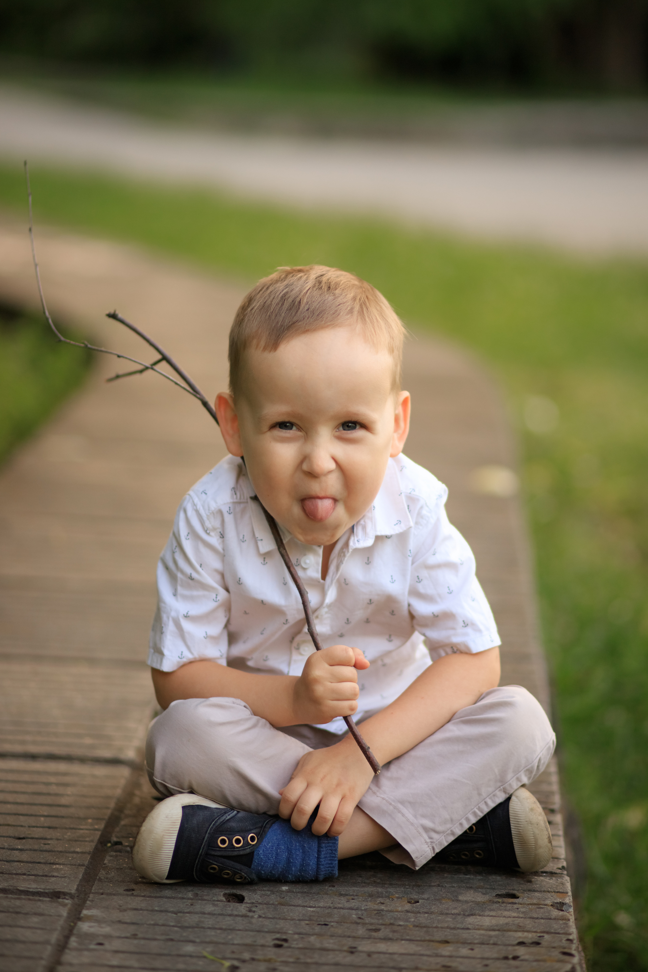 Фотосессия Германа, Елены и Арсения в Чистяковской Роще. Семейный и детский фотограф в Краснодаре Лафета Алена