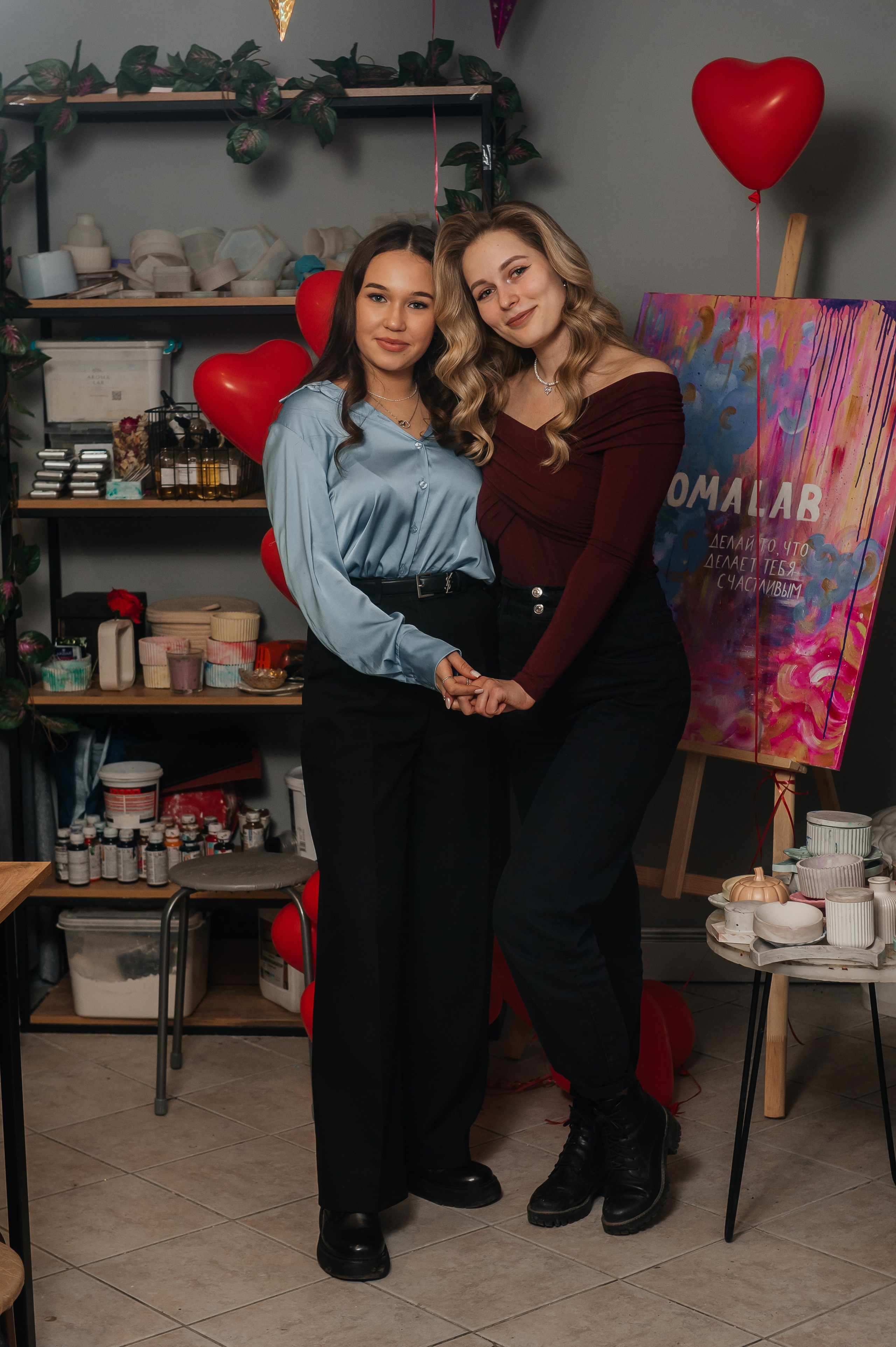 День рождения Маргариты в студии AROMALAGE — уют и творчество