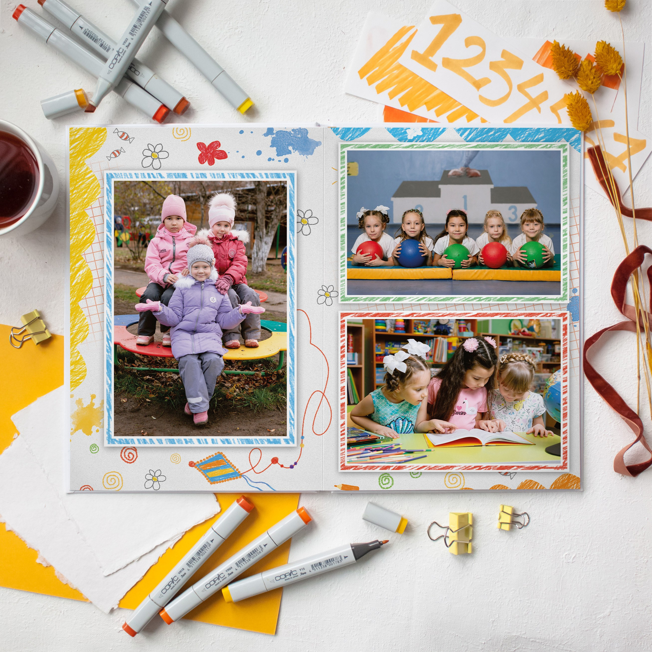 Фотожурнал. Выпускные альбомы в школах и детских садах