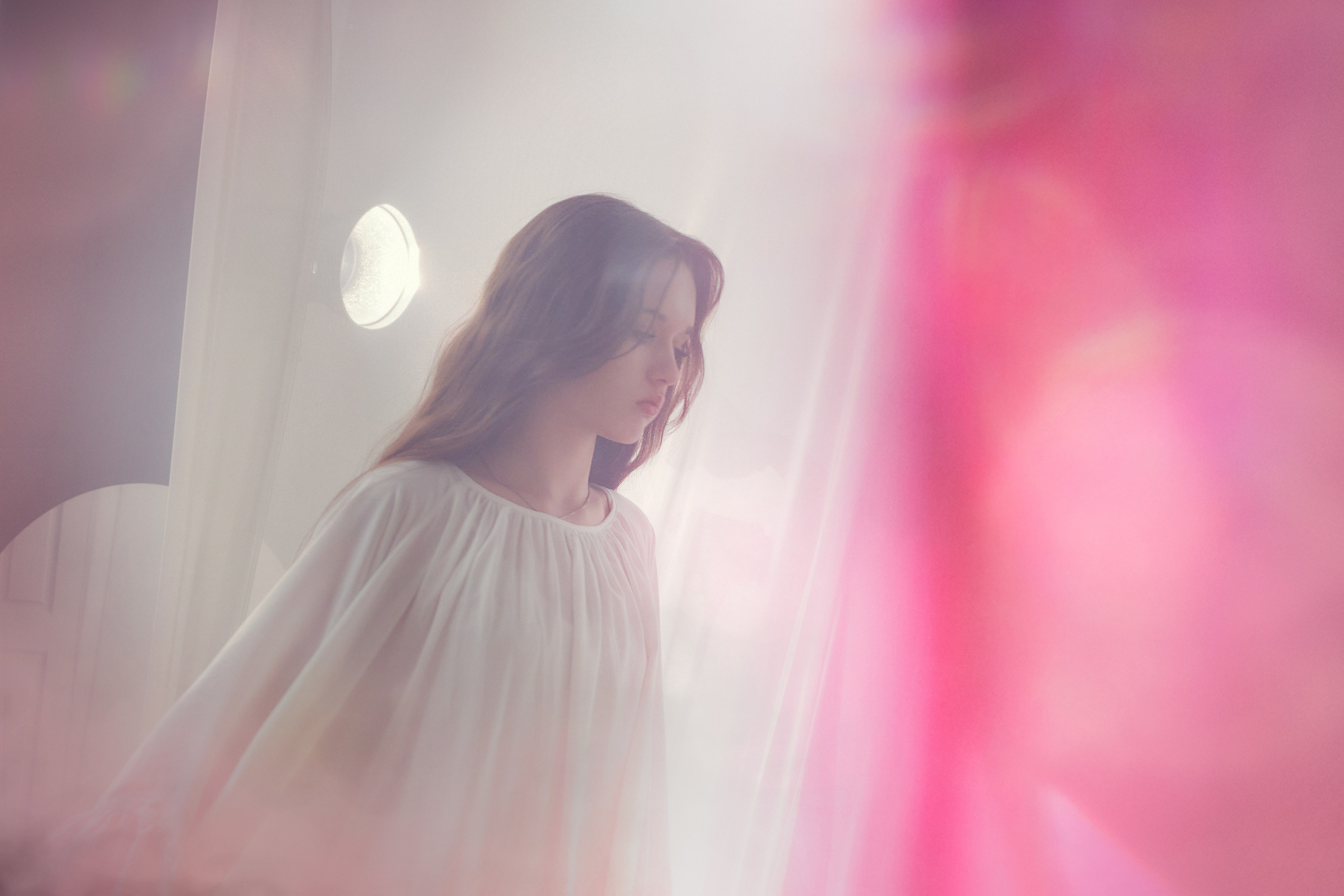 Фотосессия девушки в Самаре с макияжем и одеждой