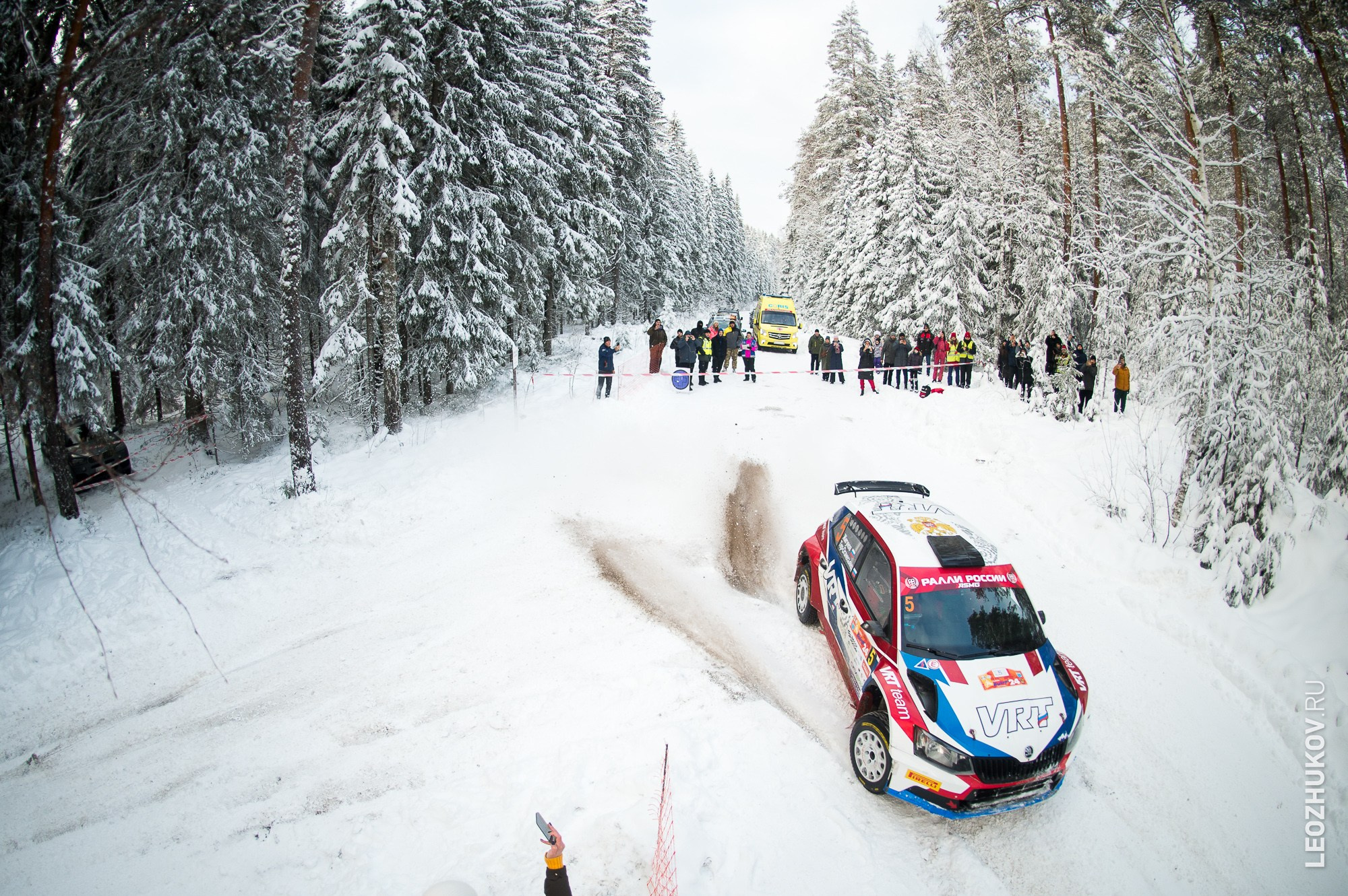 Rally Vyborg 2024. Sports photographer Leonid Zhukov