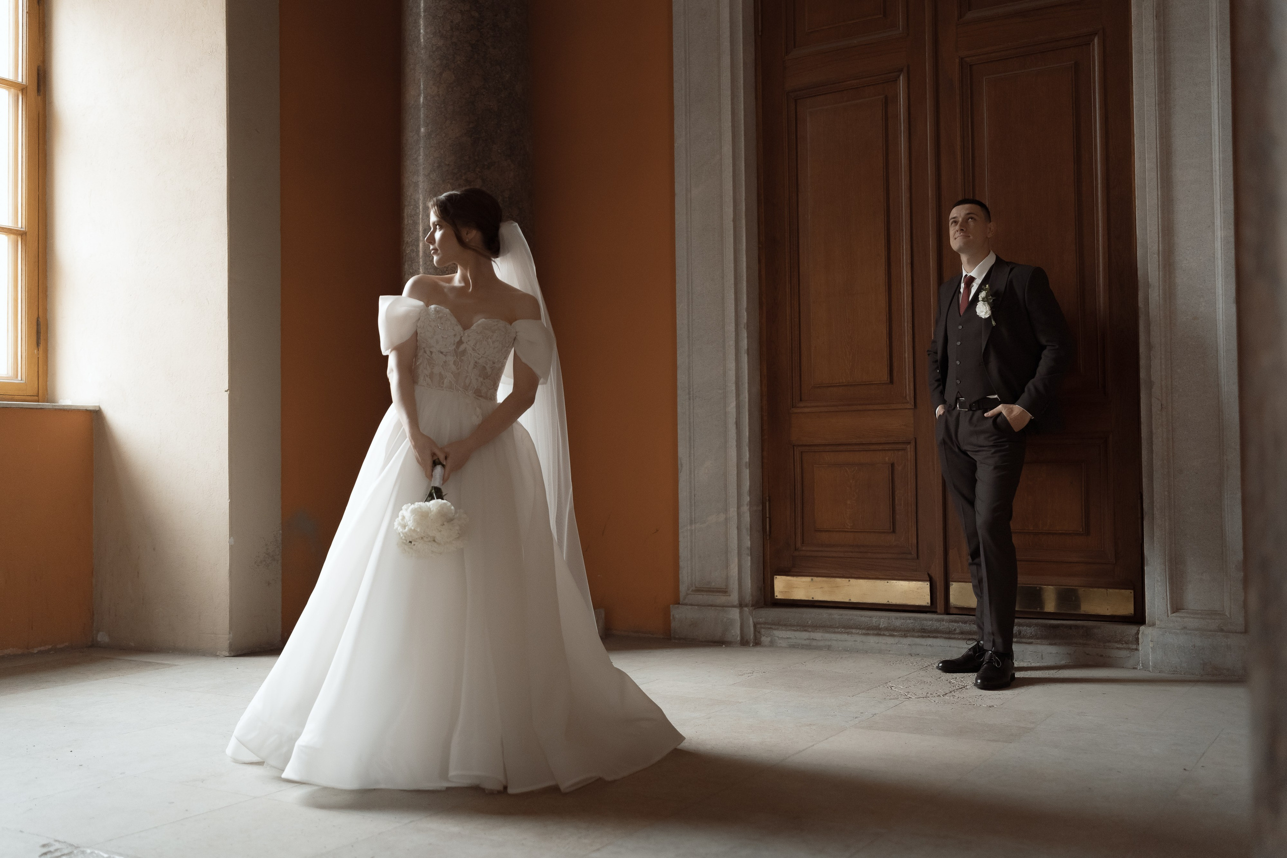 Свадьба Ирины и Дениса — Дом архитектора, Исаакий, Инженерный замок и банкет. Свадебный фотограф Дмитрий Родионов — Санкт-Петербург и Ленинградская область